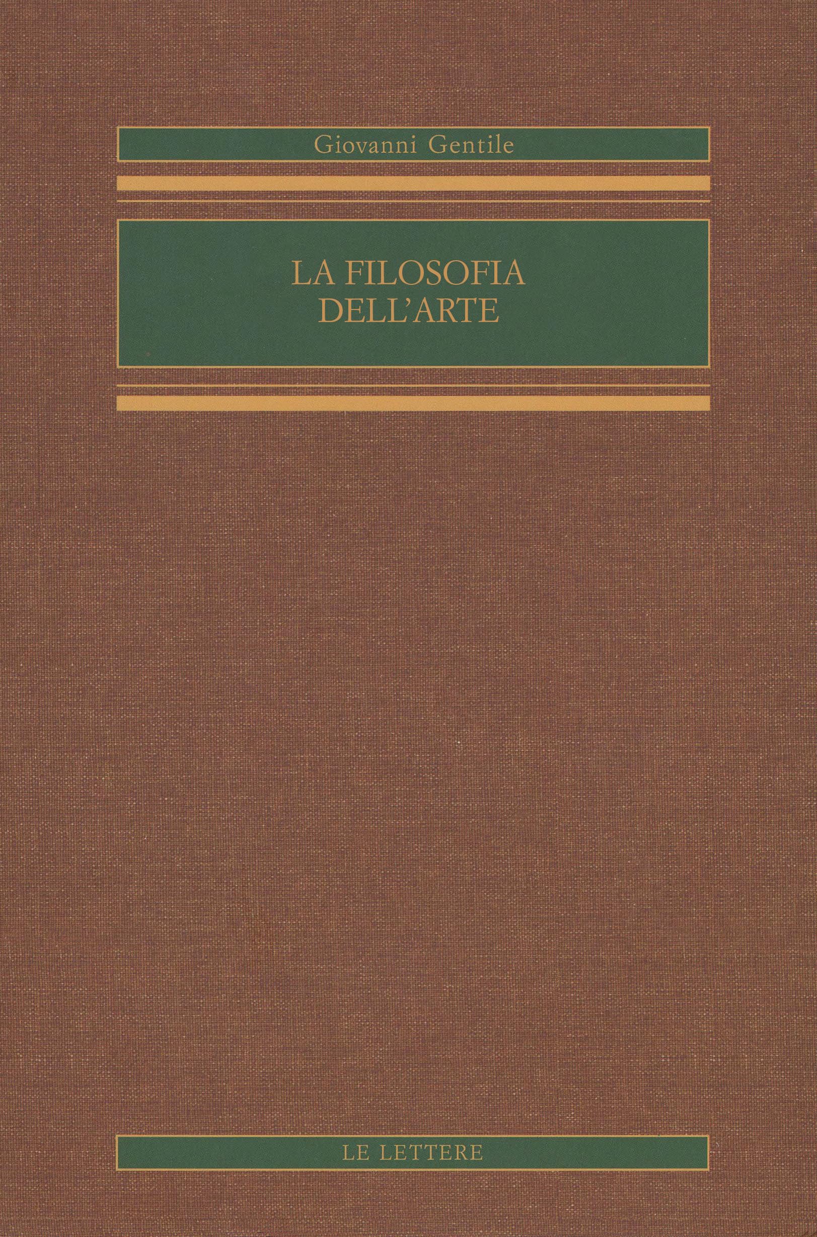 La filosofia dell'arte book