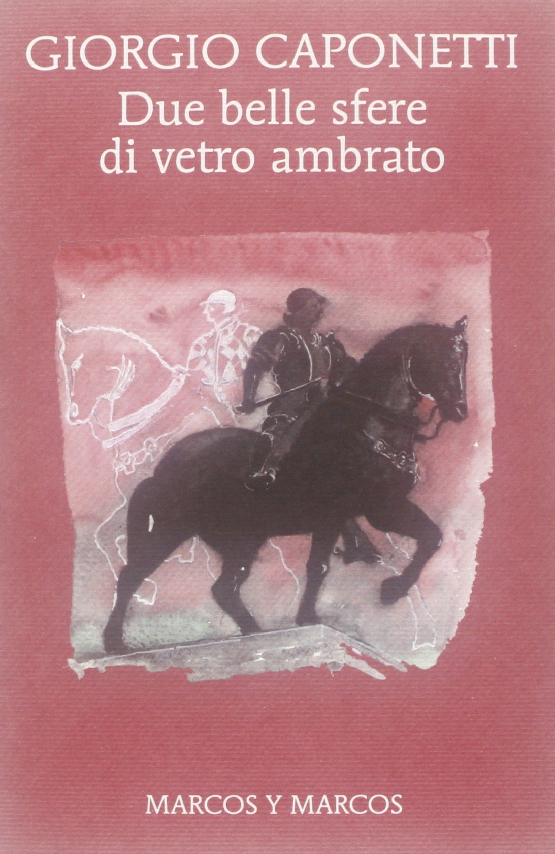 Due belle sfere di vetro ambrato book