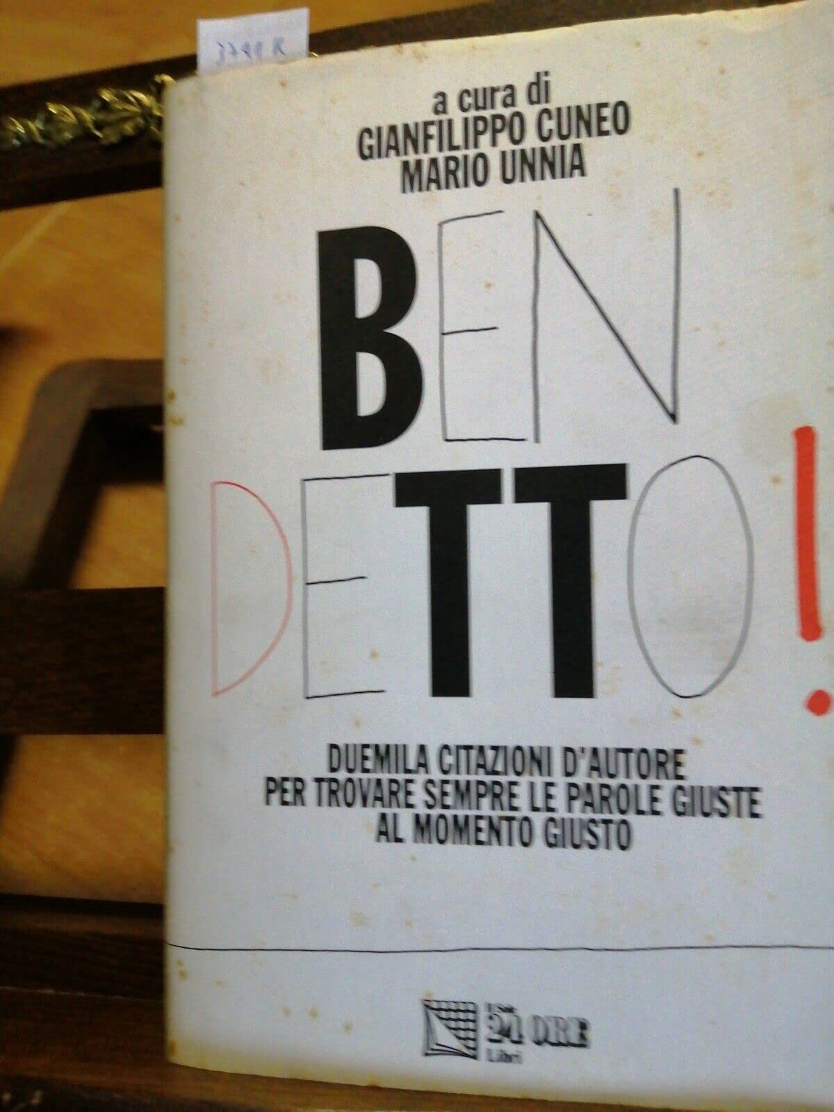 Ben detto! book