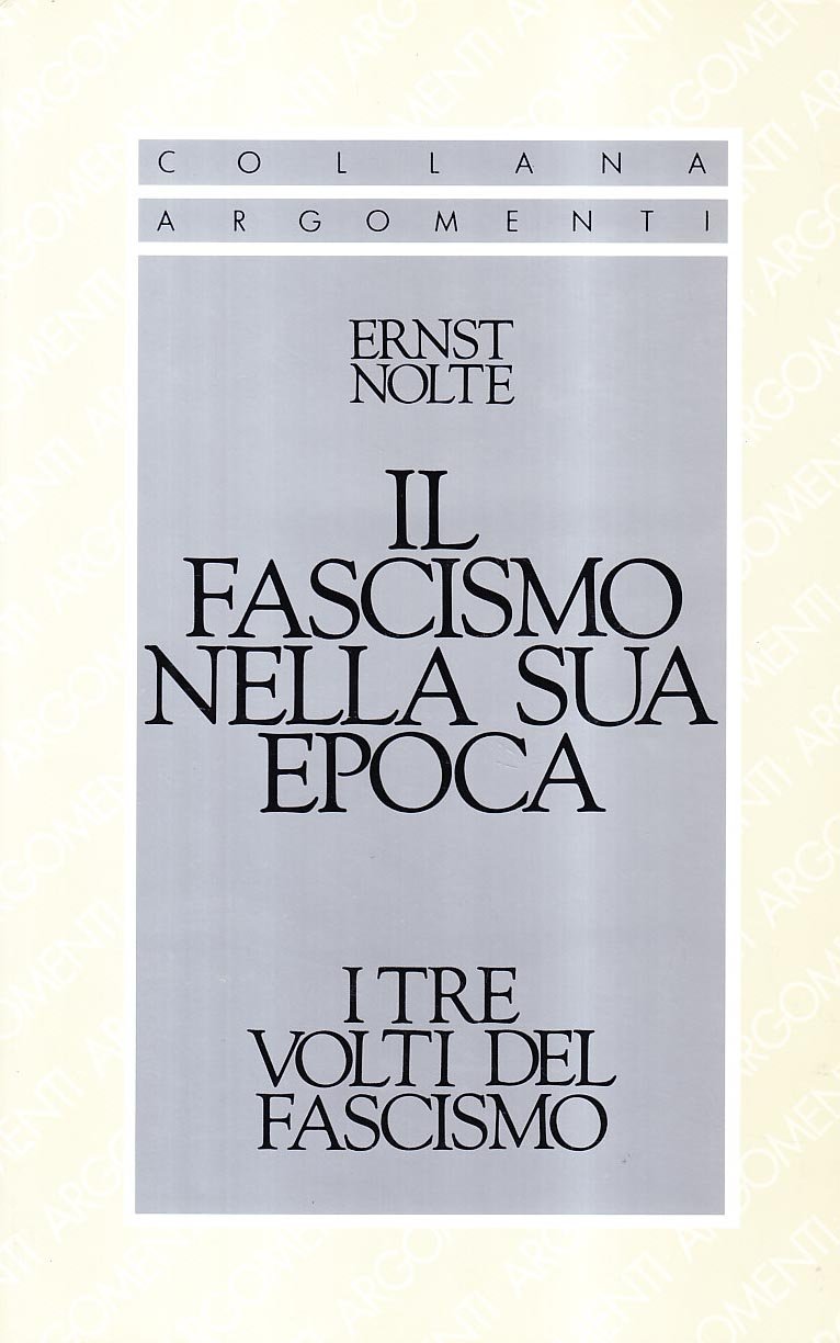 Il fascismo nella sua epoca Social Sciences