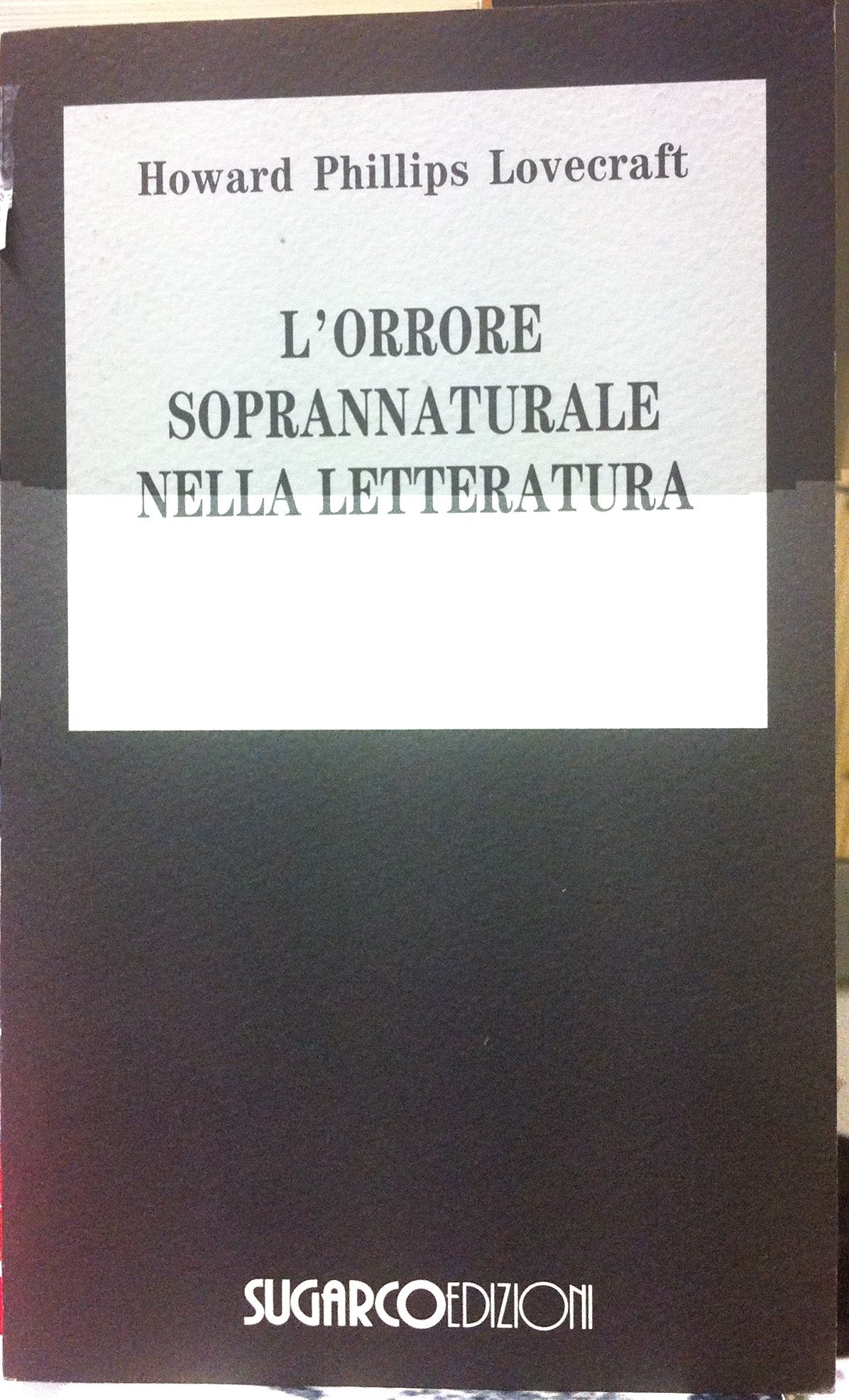 L'orrore soprannaturale in letteratura Essays & Short Stories