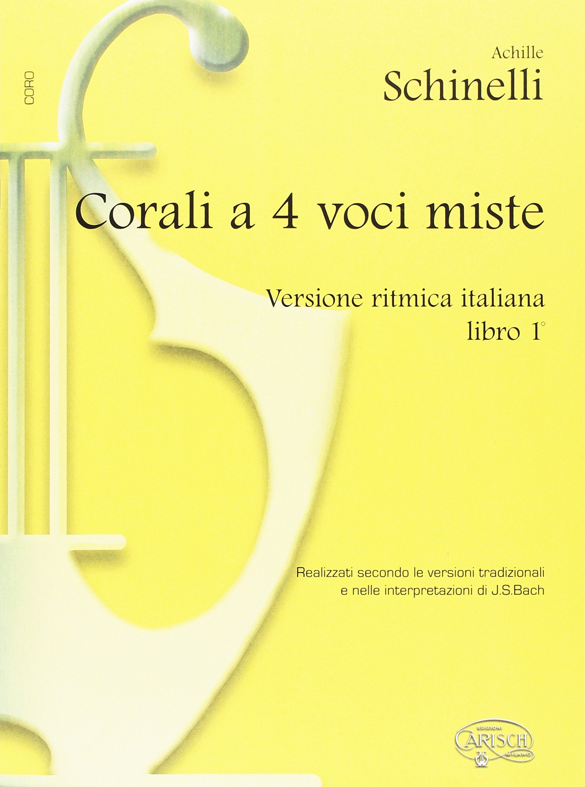 Corali a 4 voci miste, versione ritmica italiana - libro 1 book