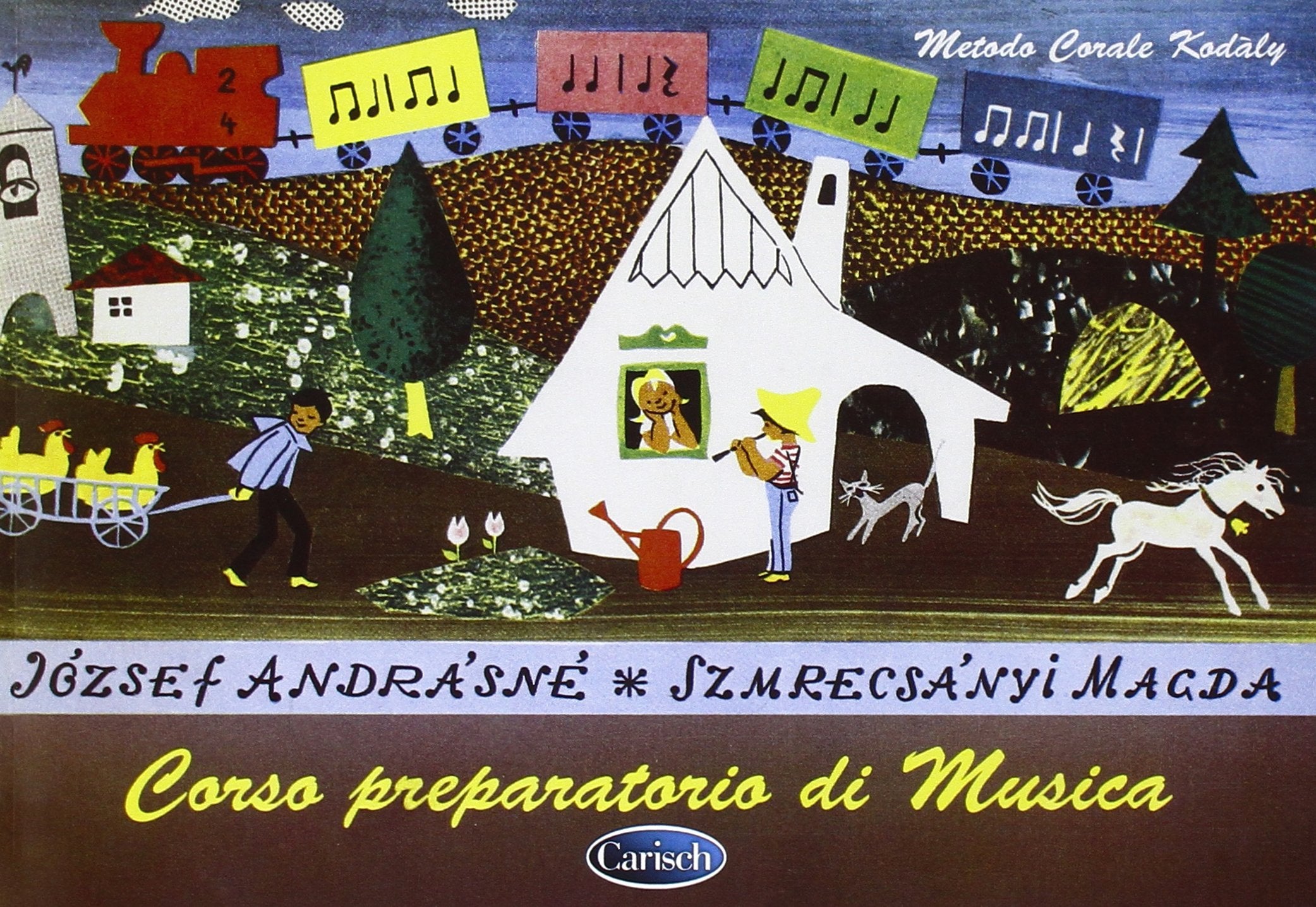 Metodo corale kodaly: corso preparatorio di musica, libro di lettura livre sur la musique book