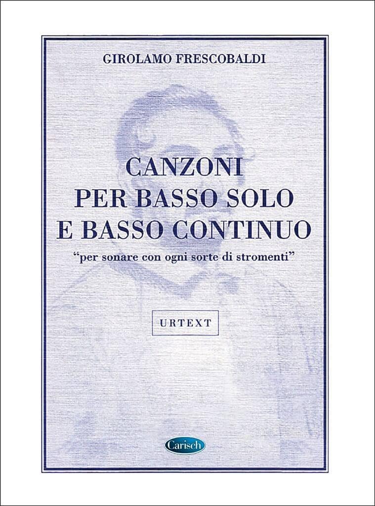 CANZONI FOR BASS Sheet Music