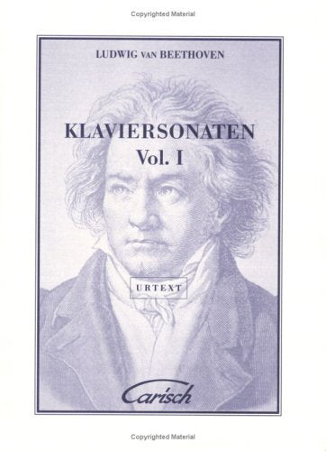 Beethoven Piano Sonatas Pf Vol 1 Urtext book