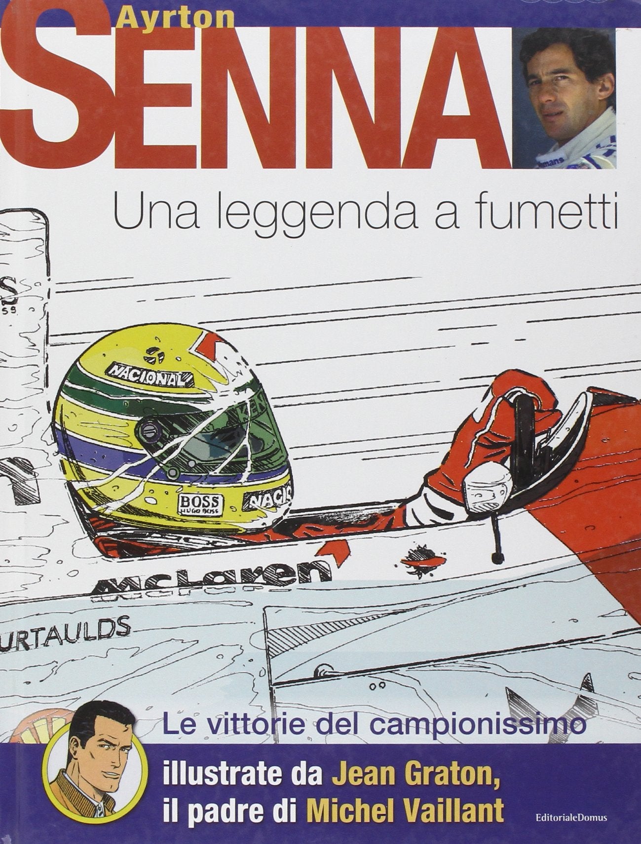 Ayrton Senna. Una leggenda a fumetti book