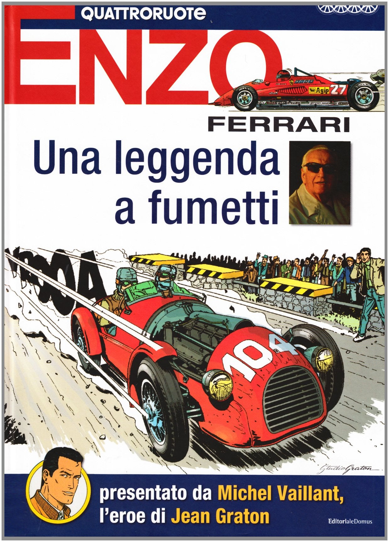 Enzo Ferrari. Una leggenda a fumetti book