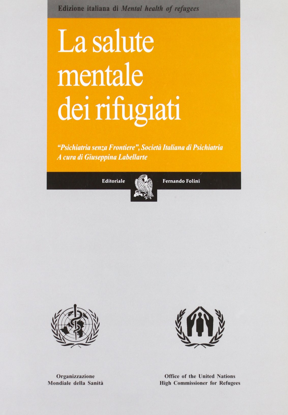 La salute mentale dei rifugiati book