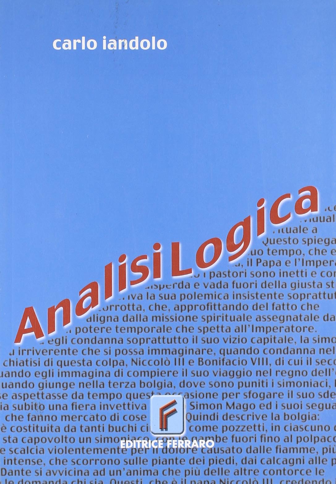 Analisi logica. Per la Scuola media book
