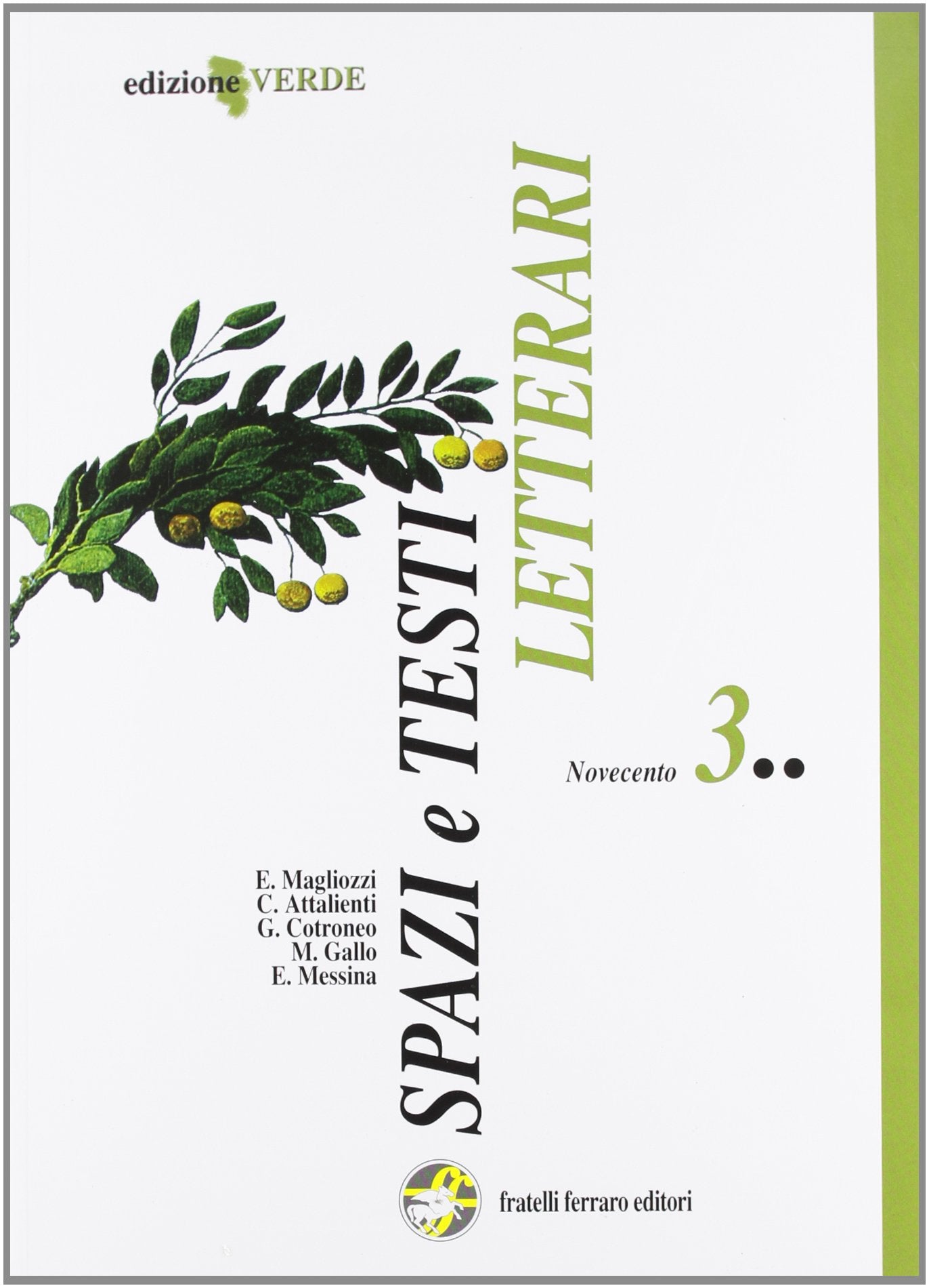 Spazi e testi letterari. Ediz. verde. Per le Scuole superiori. Con espansione online. Il Novecento (Vol. 3) book