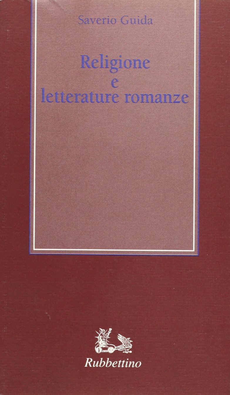 Religione e letterature romanze book