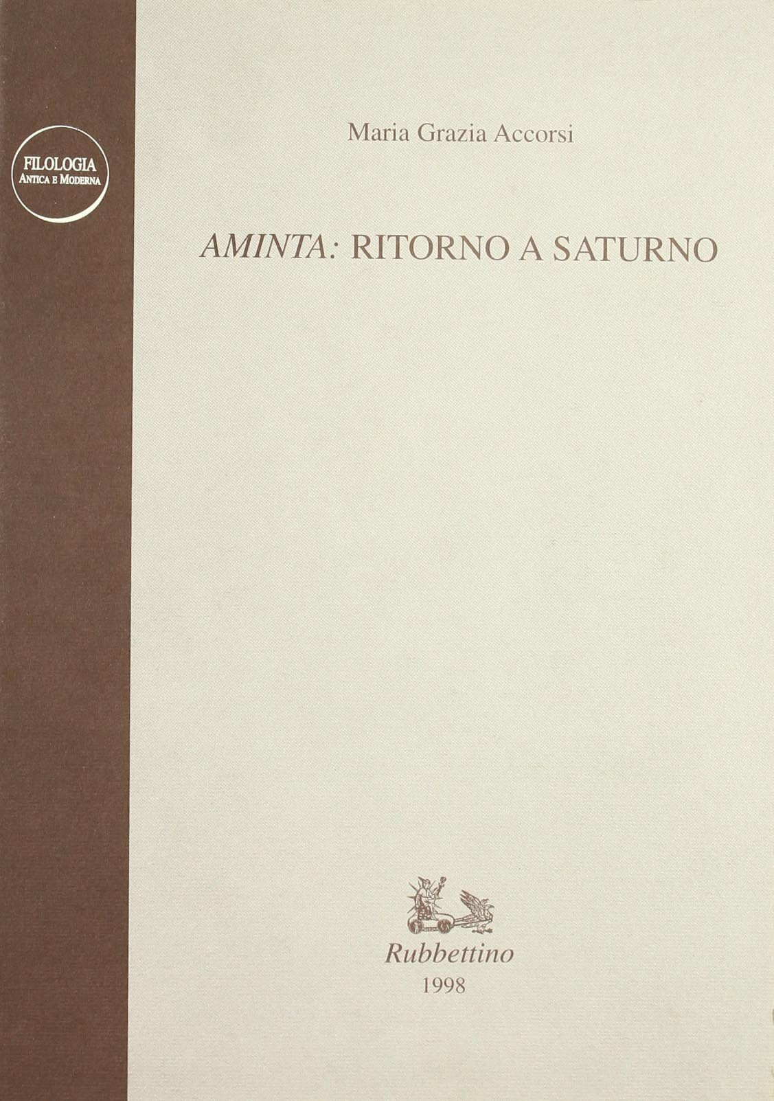 Aminta: ritorno a Saturno book