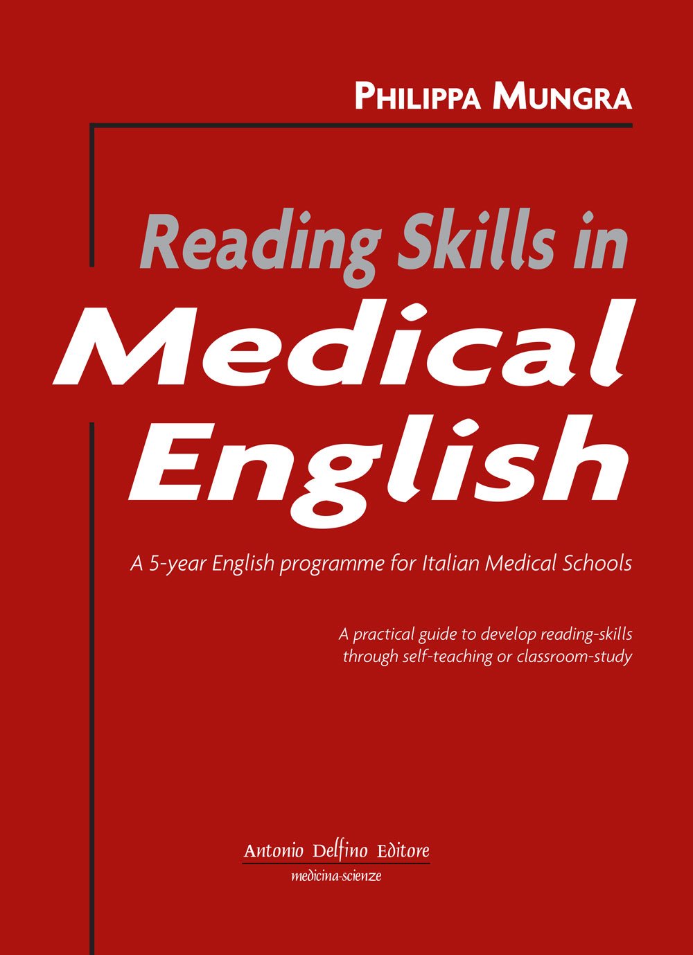 Reading skills in medical English book