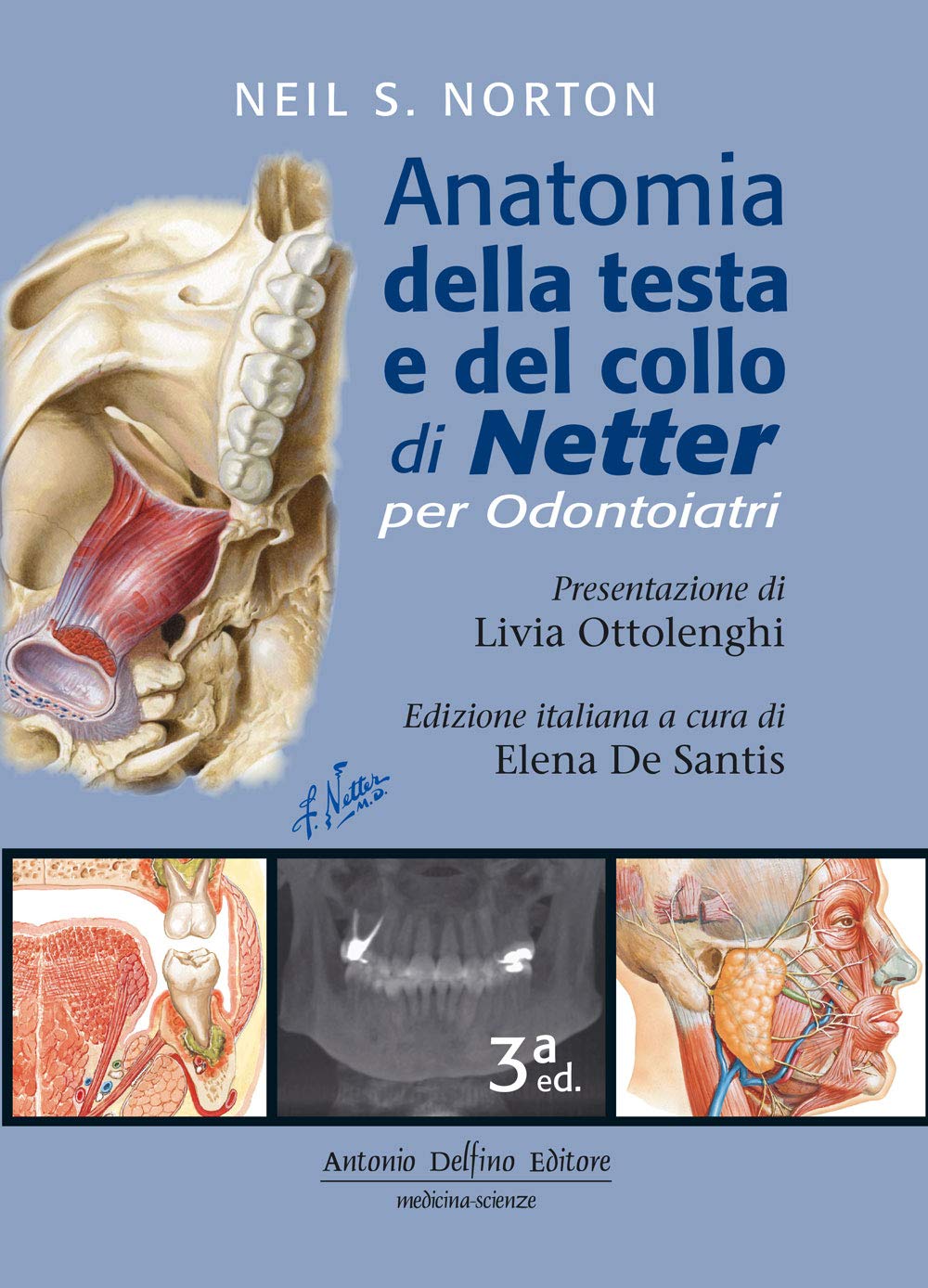 Anatomia della testa e del collo di Netter per odontoiatri book
