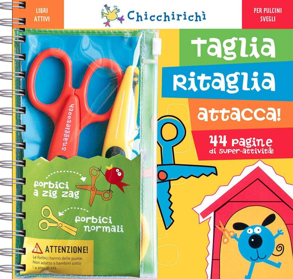 Taglia, ritaglia, attacca. Ediz. illustrata. Con gadget book