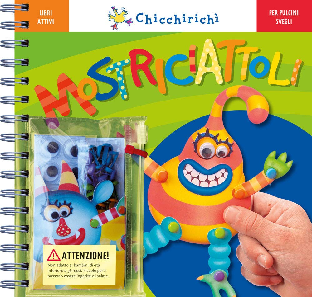 Mostriciattoli... che si muovono! Con gadget (Chicchirichi) Tiptoi & Games