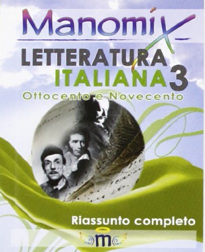 Manomix di letteratura italiana Education