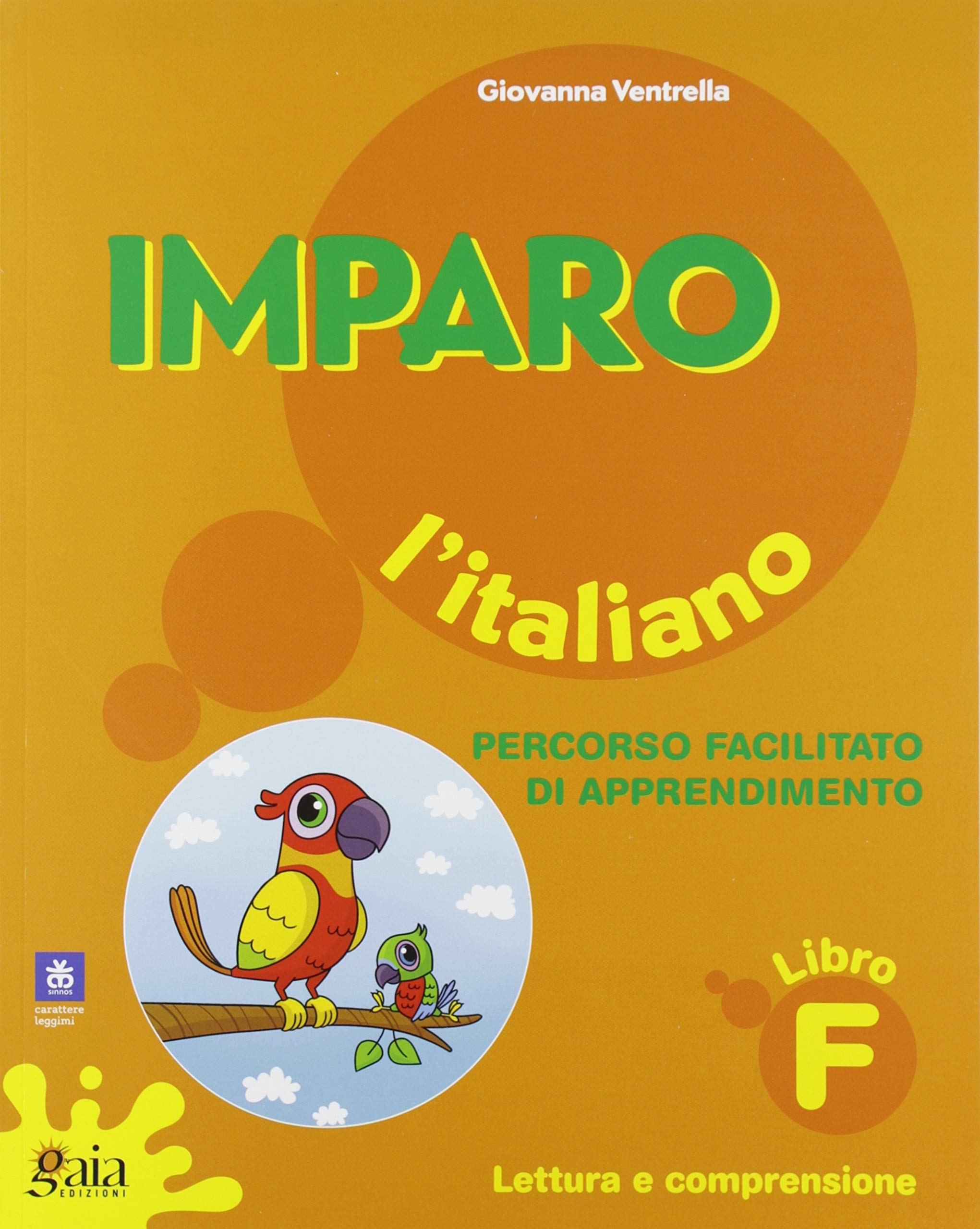 Imparo l'italiano. Libro F. Per la Scuola elementare book