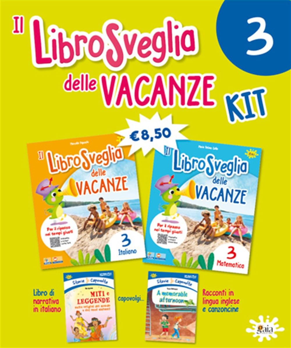 Librosveglia delle vacanze. Italiano-Matematica (Vol. 3) book