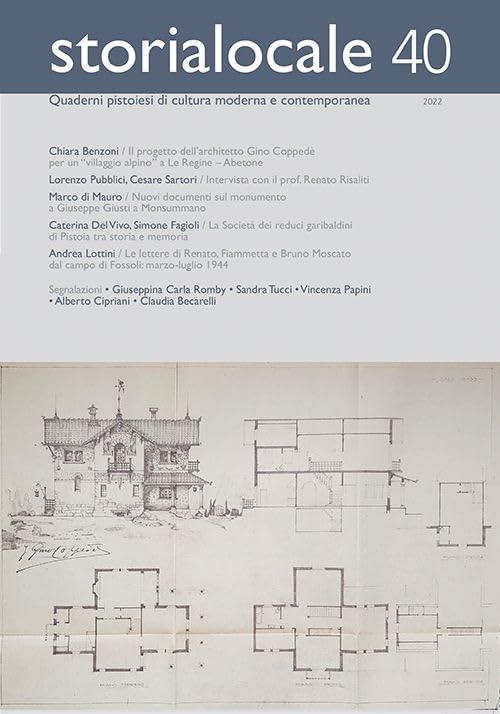 Storia locale. Quaderni pistoiesi di cultura moderna e contemporanea (Vol. 40) book