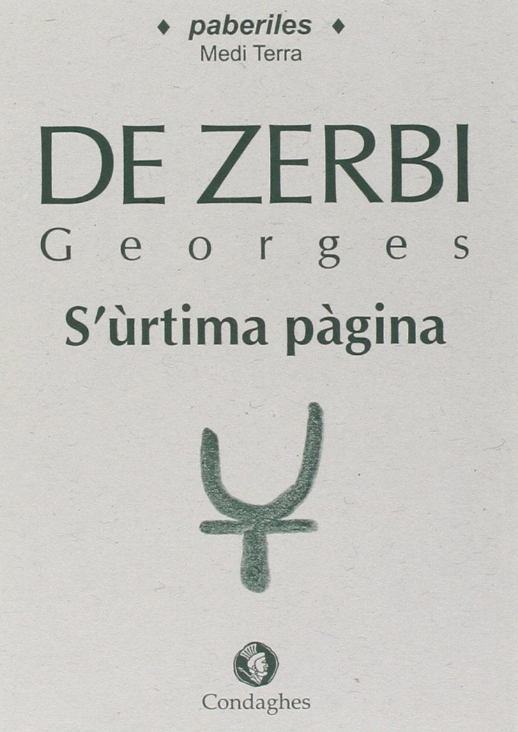 S'ùrtima pàgina. (Testo sardo) (Paberiles) Contemporary literature