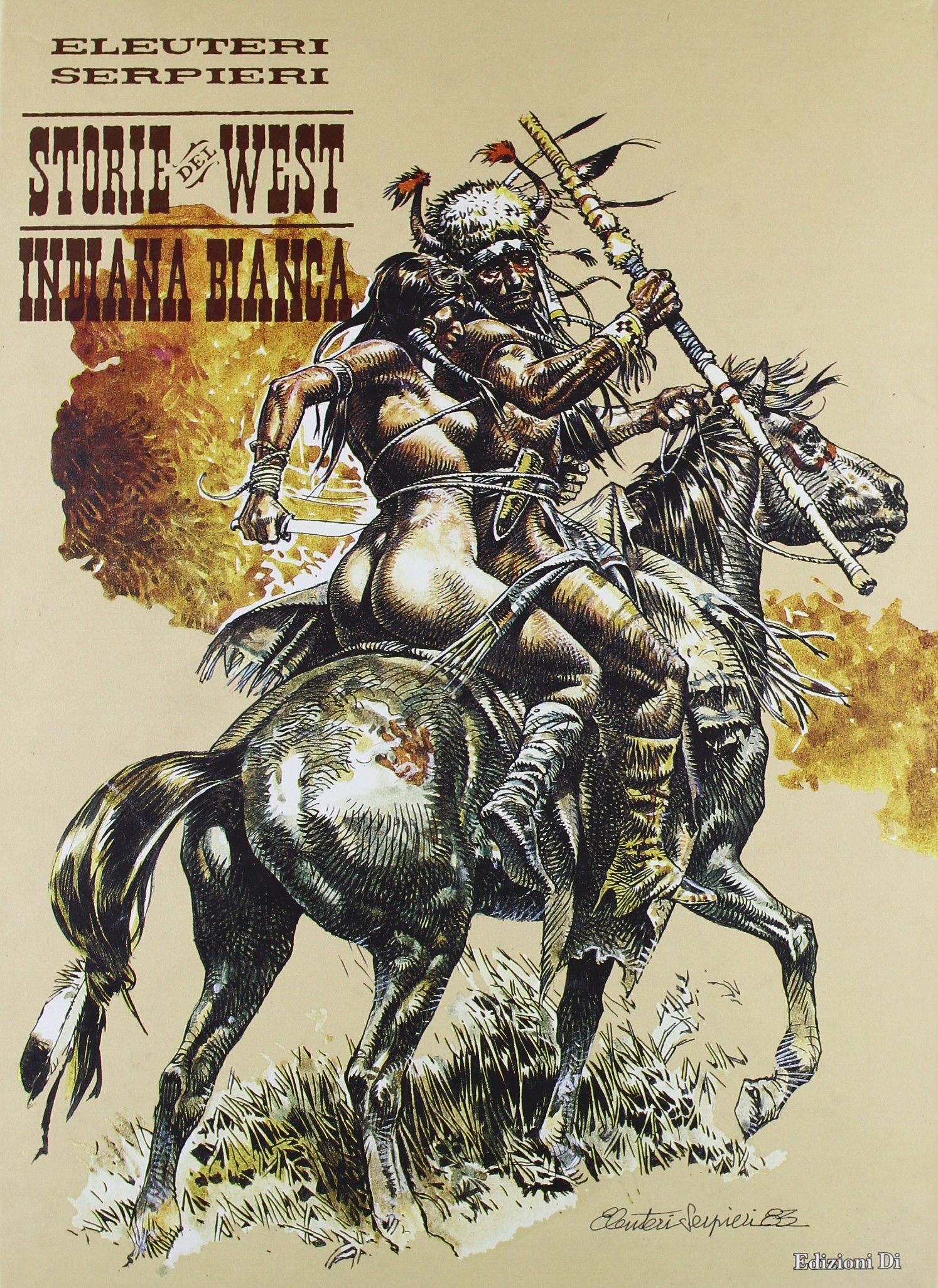 L'indiana bianca. Storie del west vol. 4 Manga