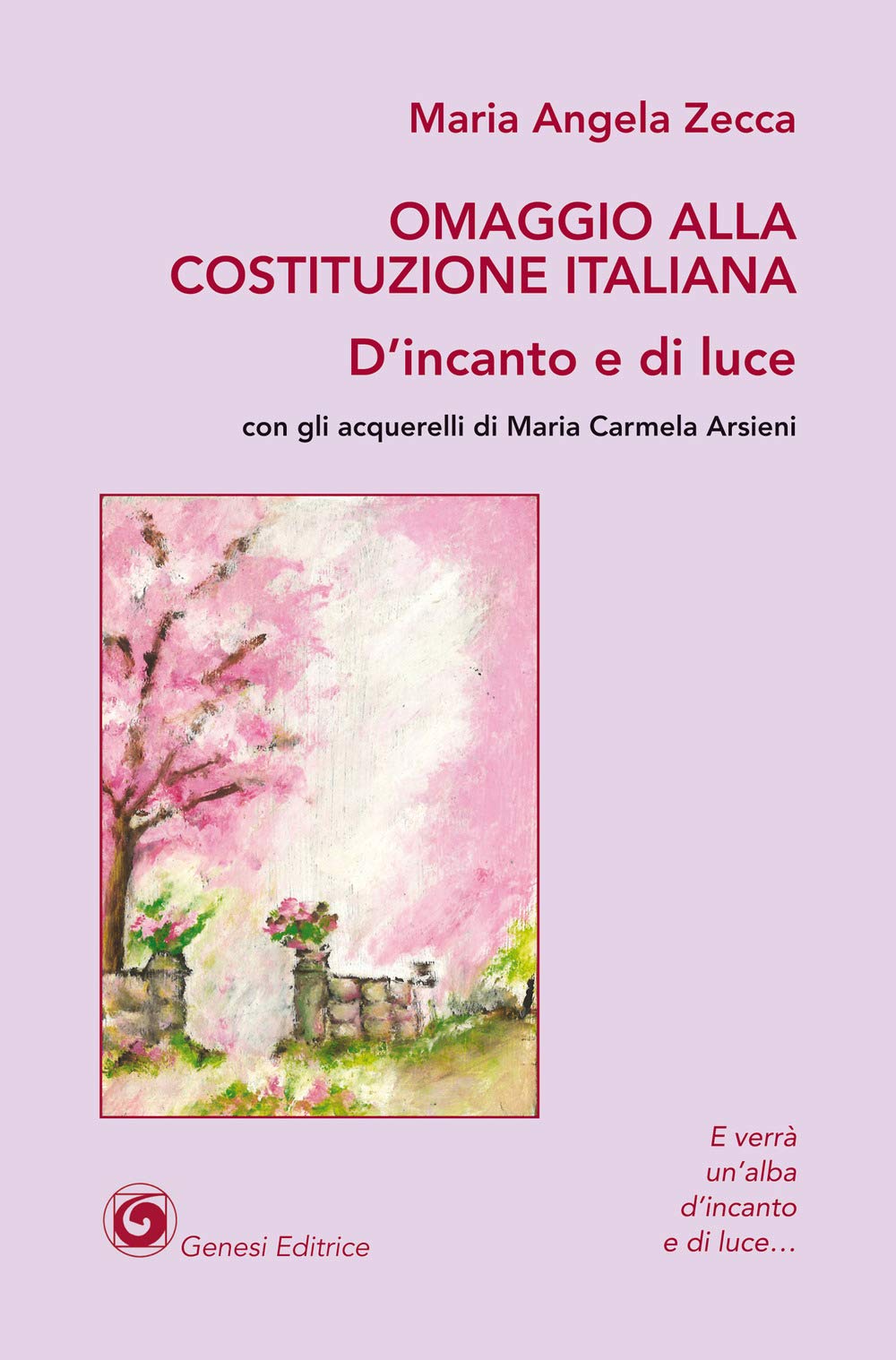 Omaggio alla Costituzione Italiana. D'incanto e di luce book