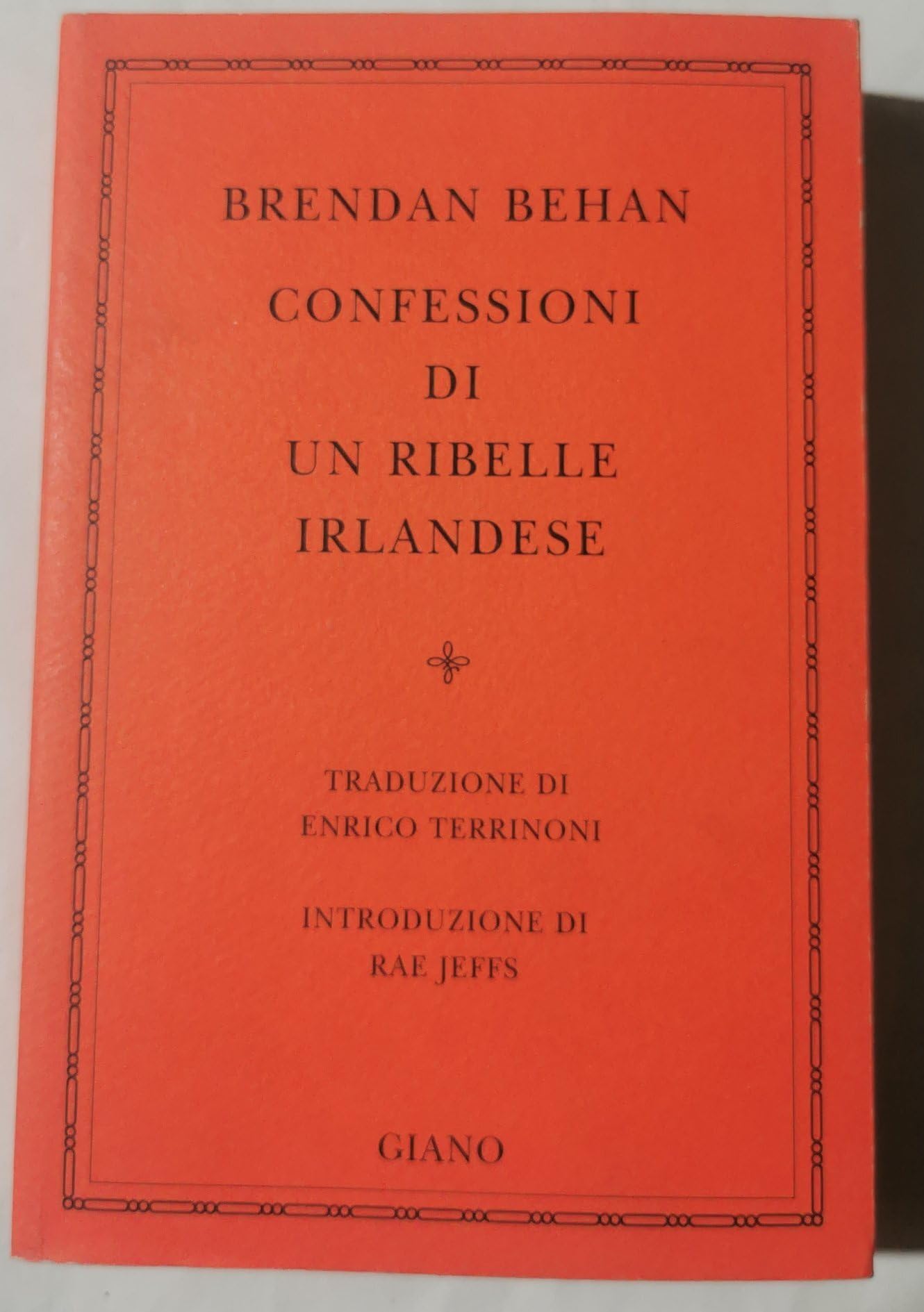 Confessioni di un ribelle irlandese book