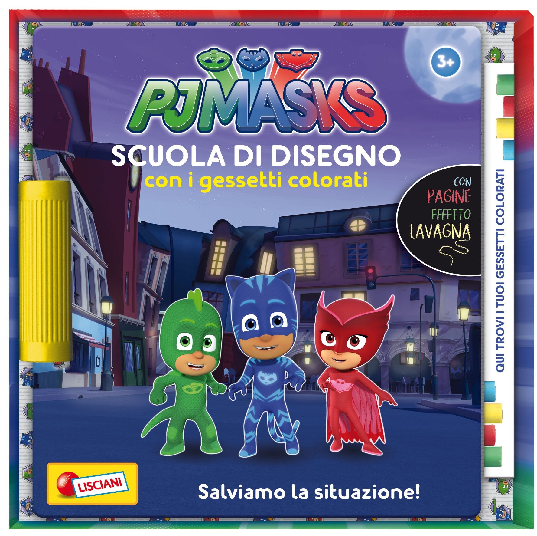 Un terzetto di eroi. Scuola di disegno. Pj Masks. Con gadget book