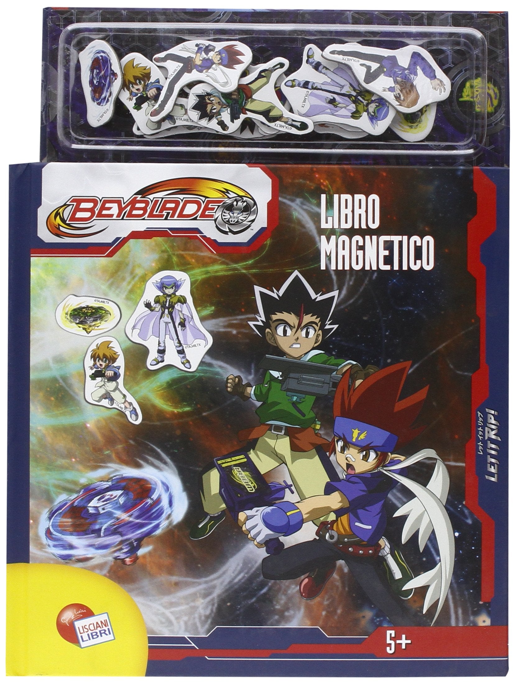 Beyblade. Libro magnetico. Con magneti. Ediz. illustrata book