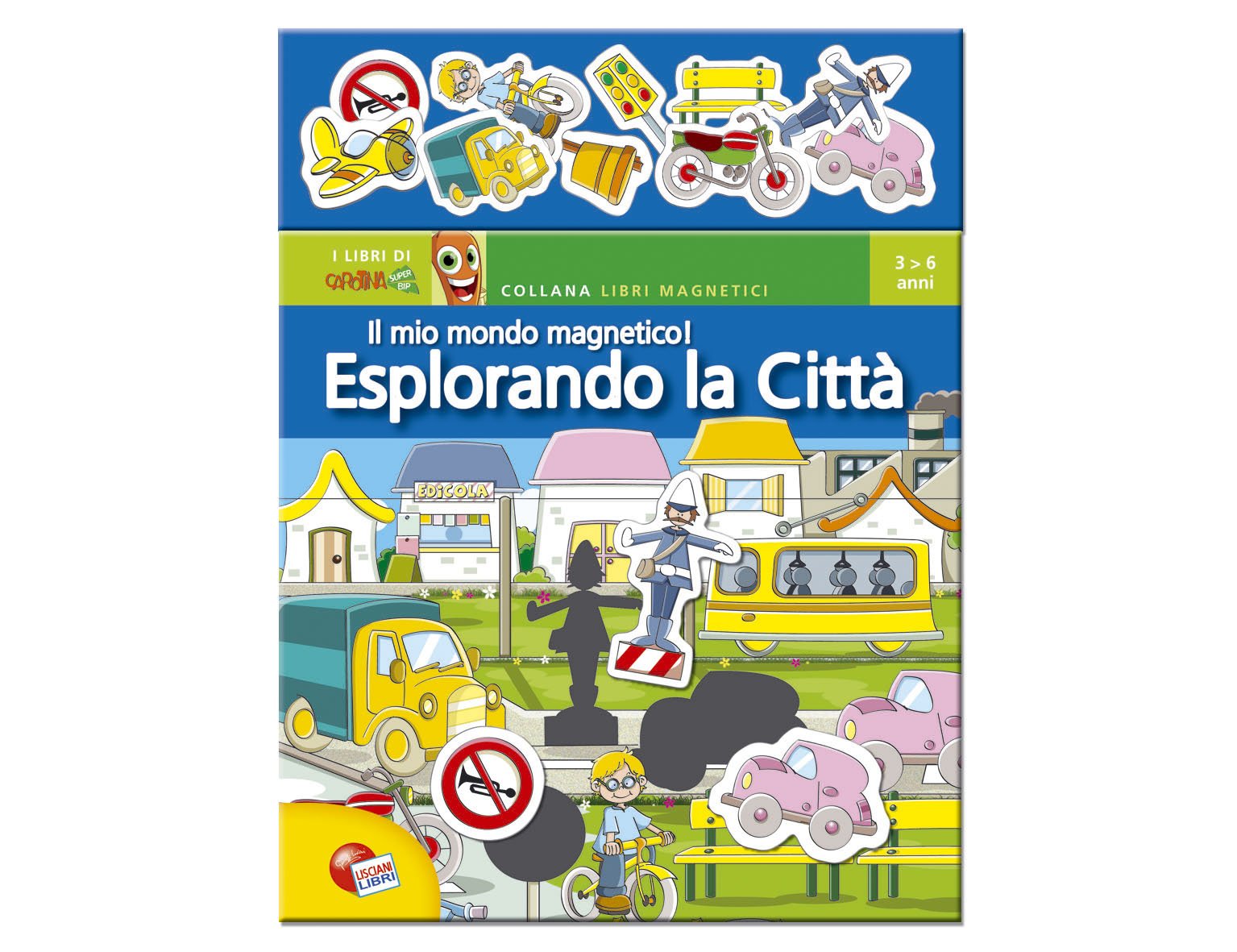 Il mio mondo magnetico. Esplorando la città. Con magneti. Ediz. illustrata book