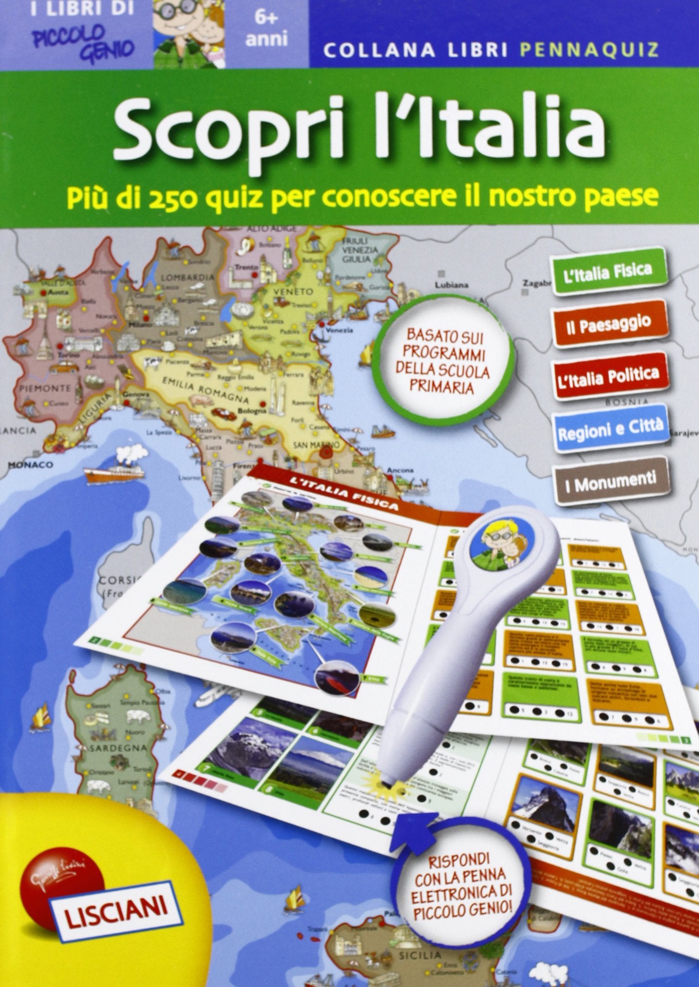 L'Italia. Con gadget Non-fiction books for kids