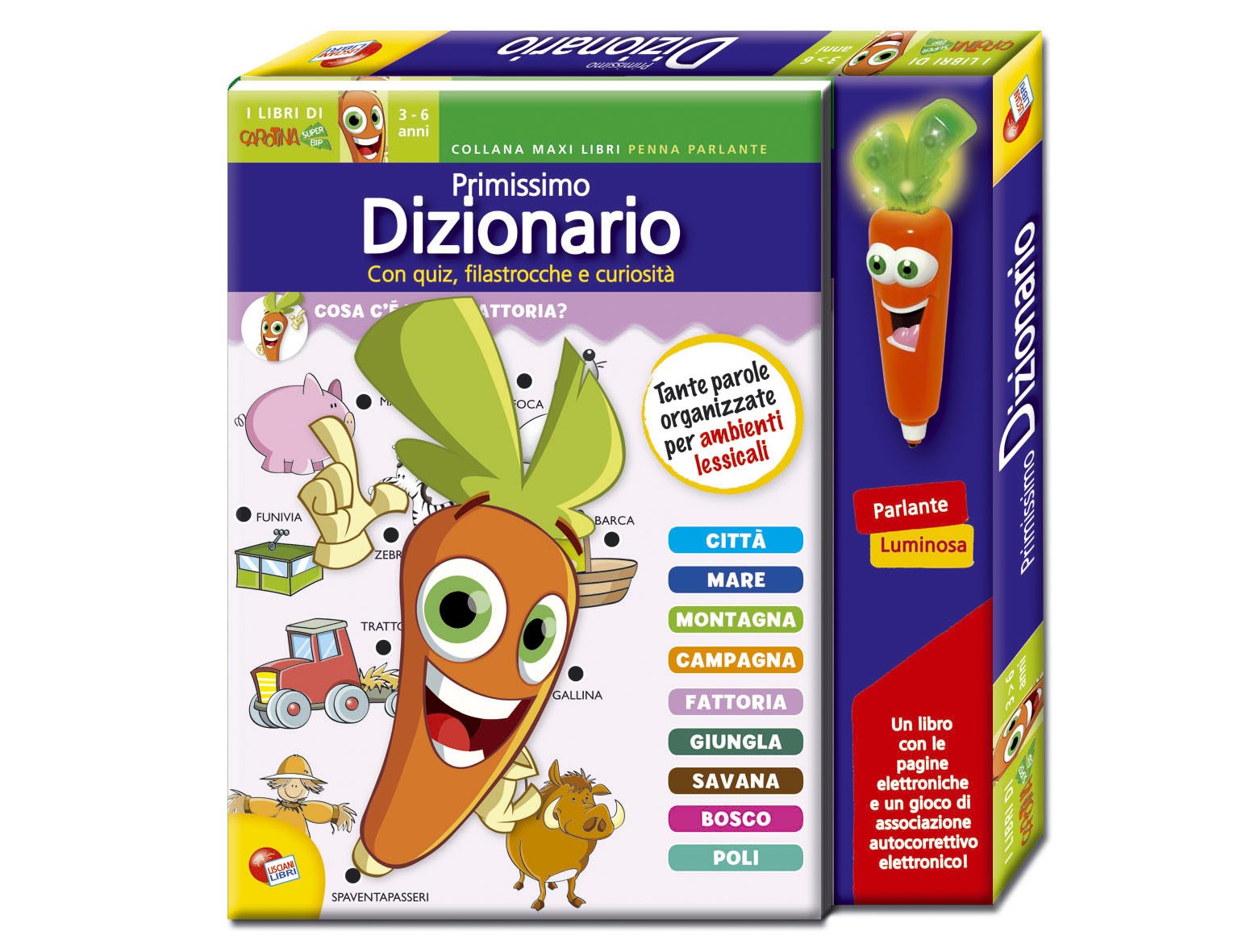 Libro carotina super bip. Primissimo dizionario Non-fiction