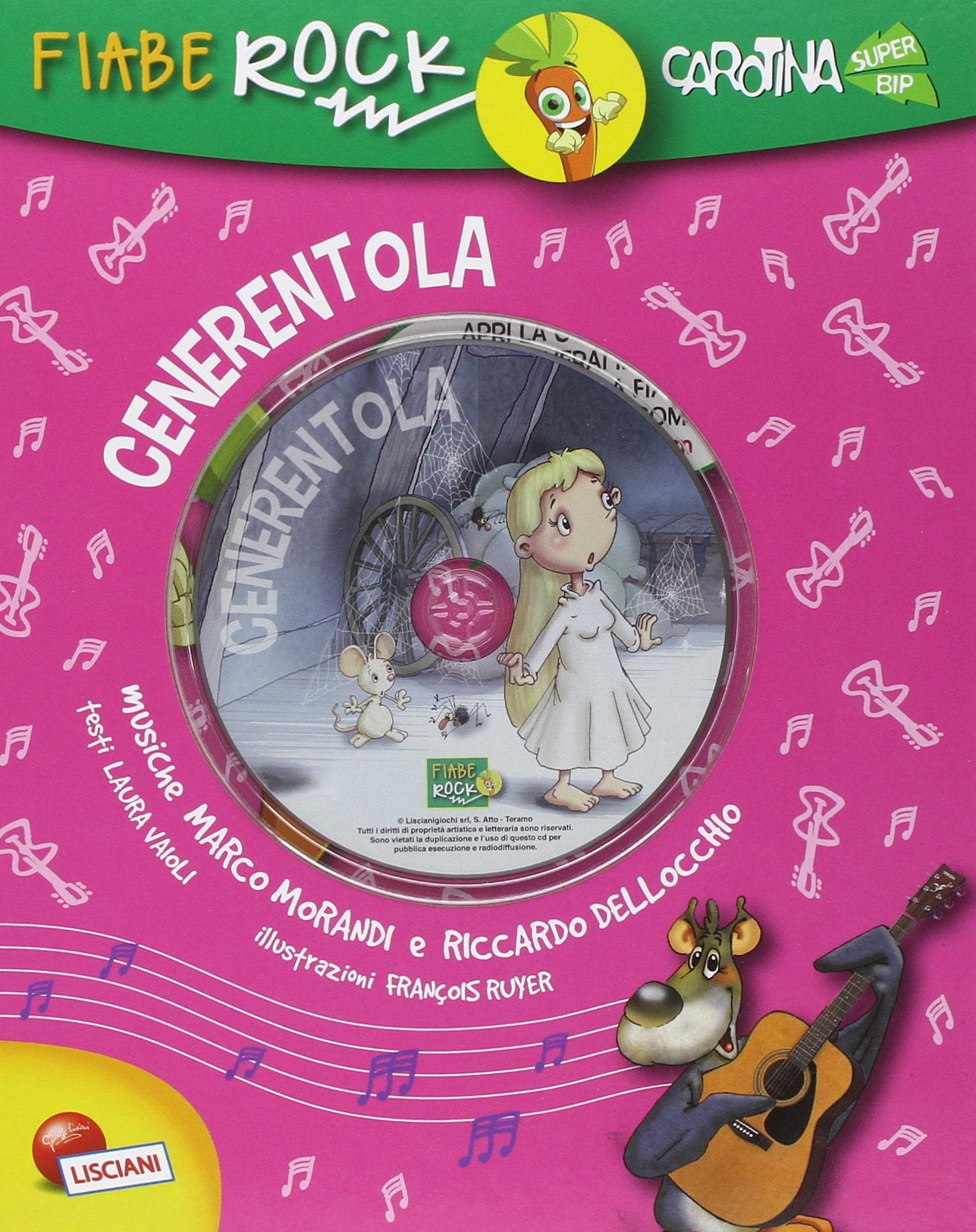 Cenerentola. Fiabe rock. Con CD Audio (Libri carotina) Children's books