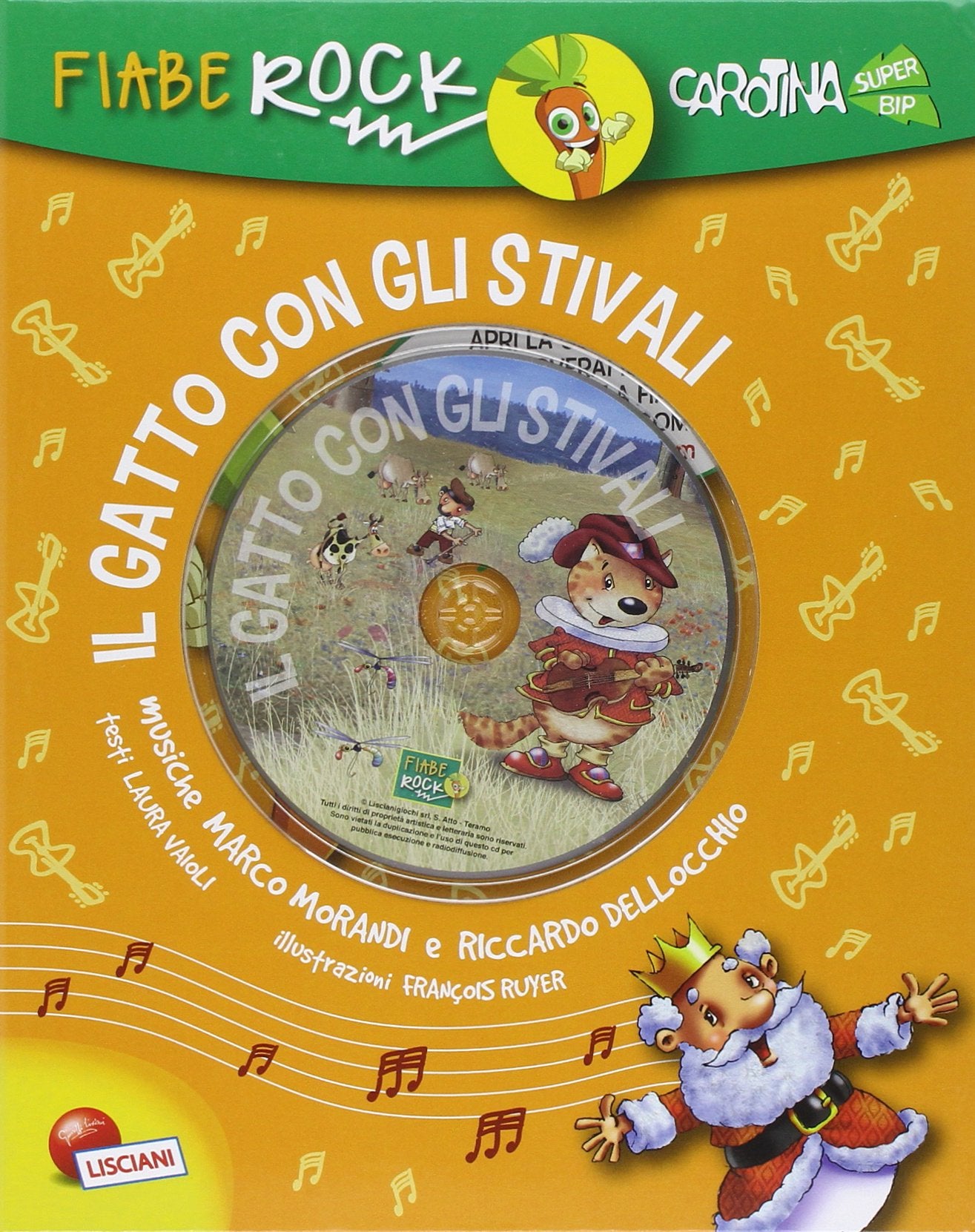 Il gatto con gli stivali. Fiabe rock. Con CD Audio book
