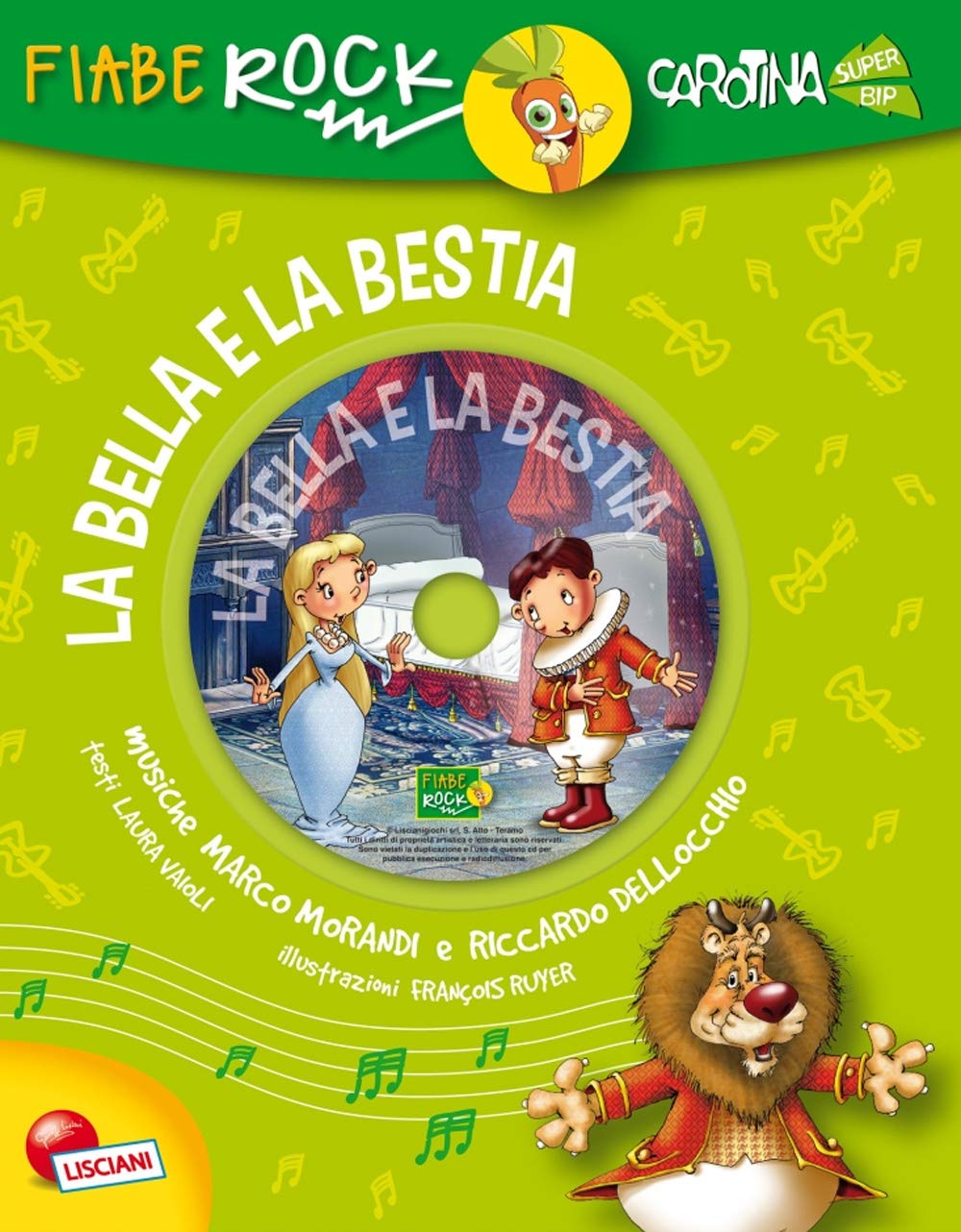La Bella e la Bestia. Fiabe rock. Ediz. illustrata. Con CD Audio book