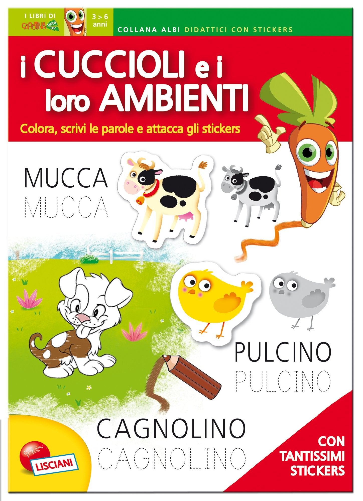 Tutti i cuccioli. 3-6 anni. Con adesivi book