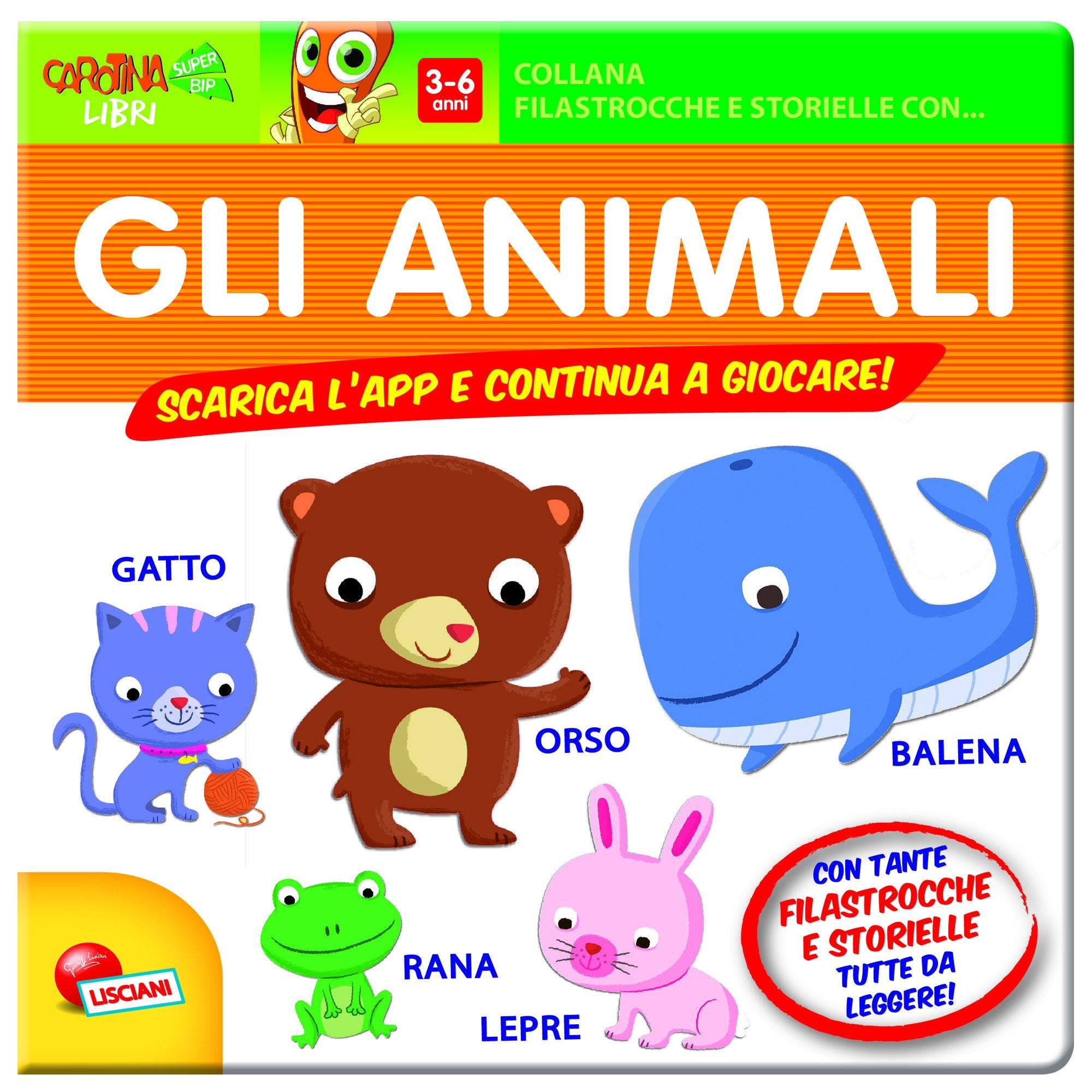 Filastrocche e storielle con gli animali. Ediz. illustrata book