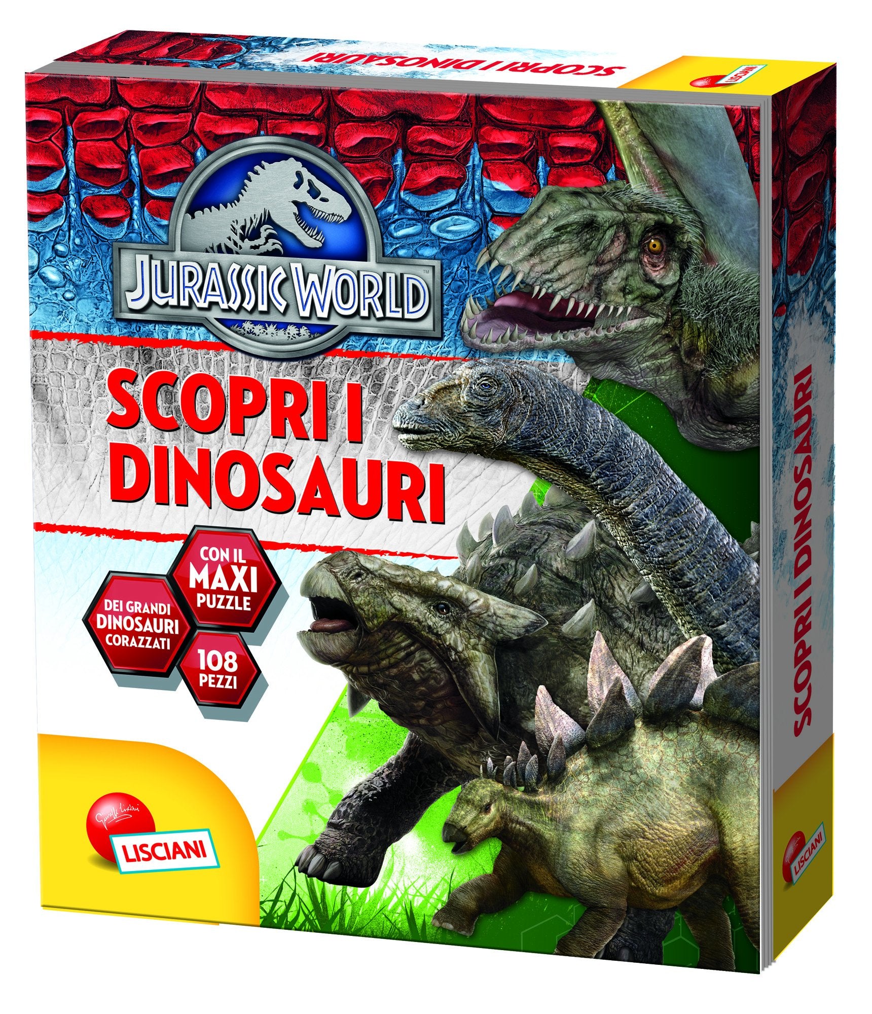 Scopri i dinosauri. Jurassic world. Ediz. illustrata. Con puzzle book
