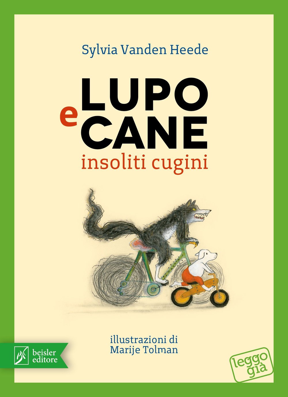 Lupo e cane. Insoliti cugini. Leggogià Children's books