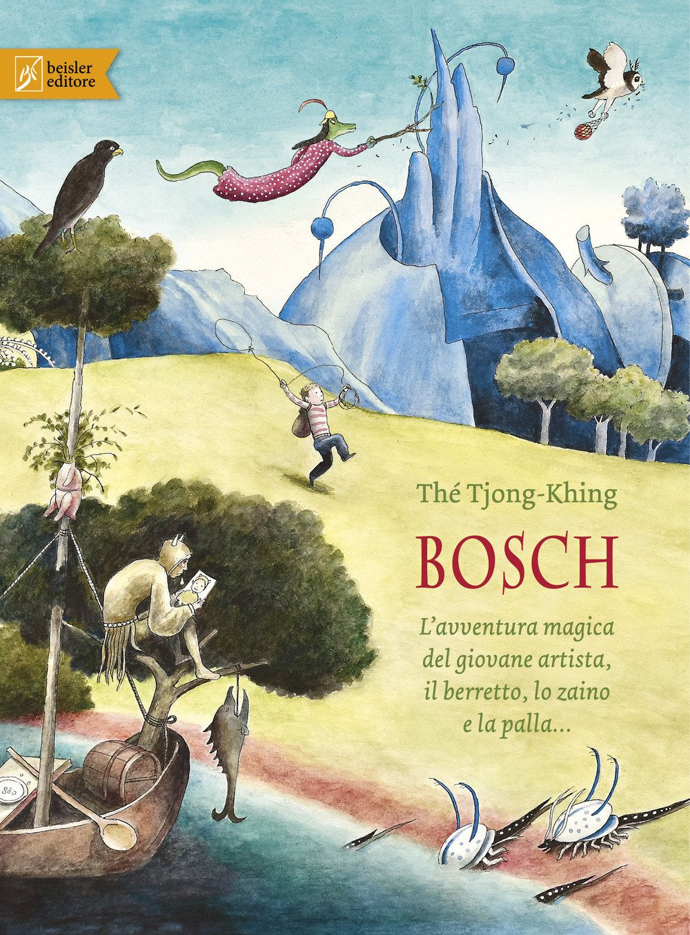 Bosch. L'avventura magica del giovane artista, il berretto, lo zaino e la palla... (Libripinguino) Non-fiction