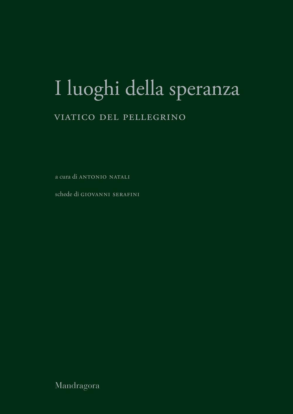 I luoghi della speranza. Viatico del pellegrino Leisure, Home & Garden