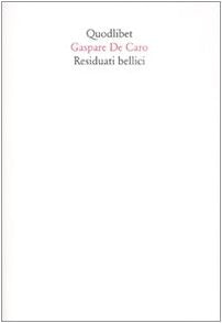 Residuati bellici book