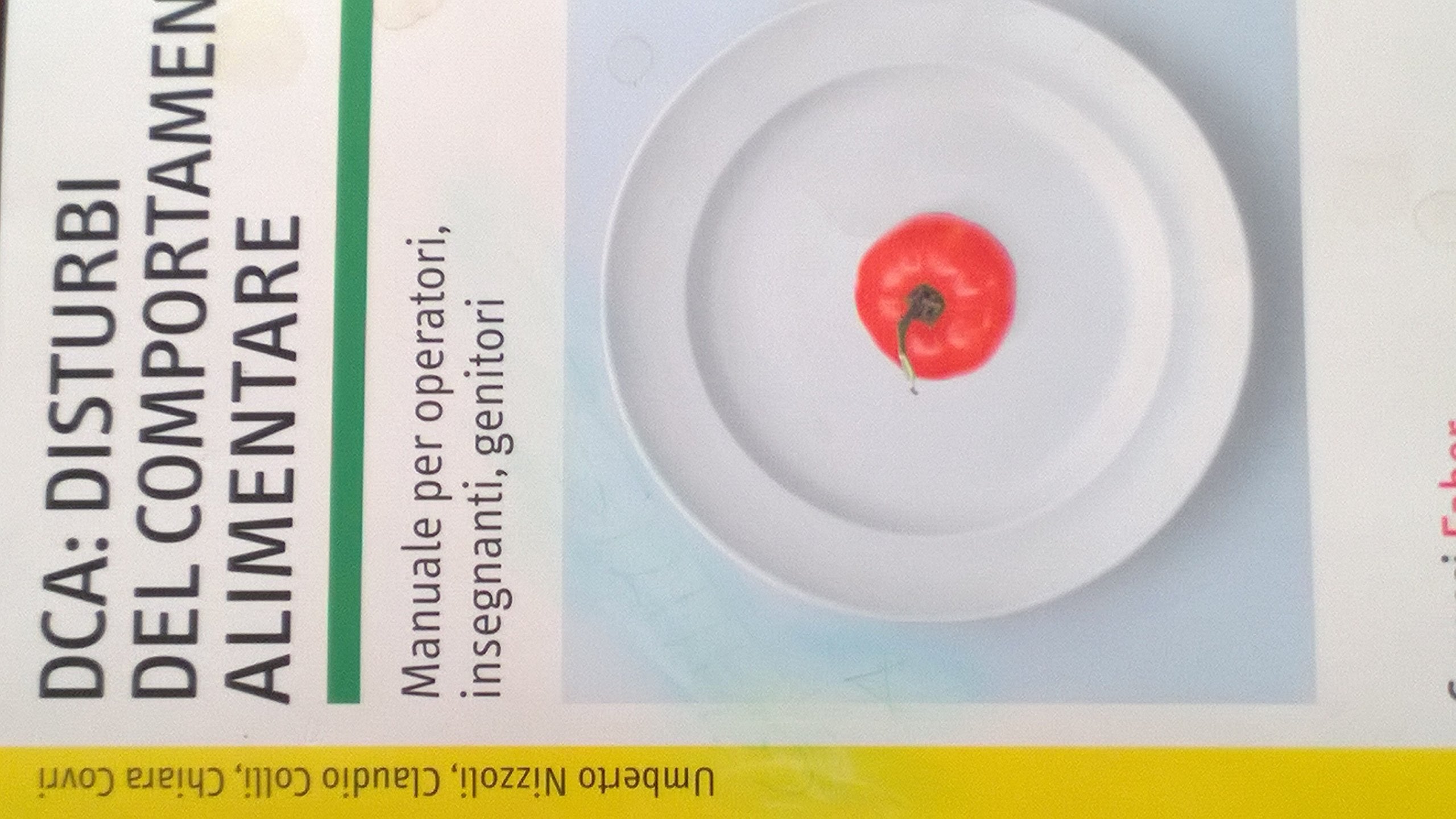 DCA: disturbi del comportamento alimentare. Manuale per operatori, insegnanti, genitori book