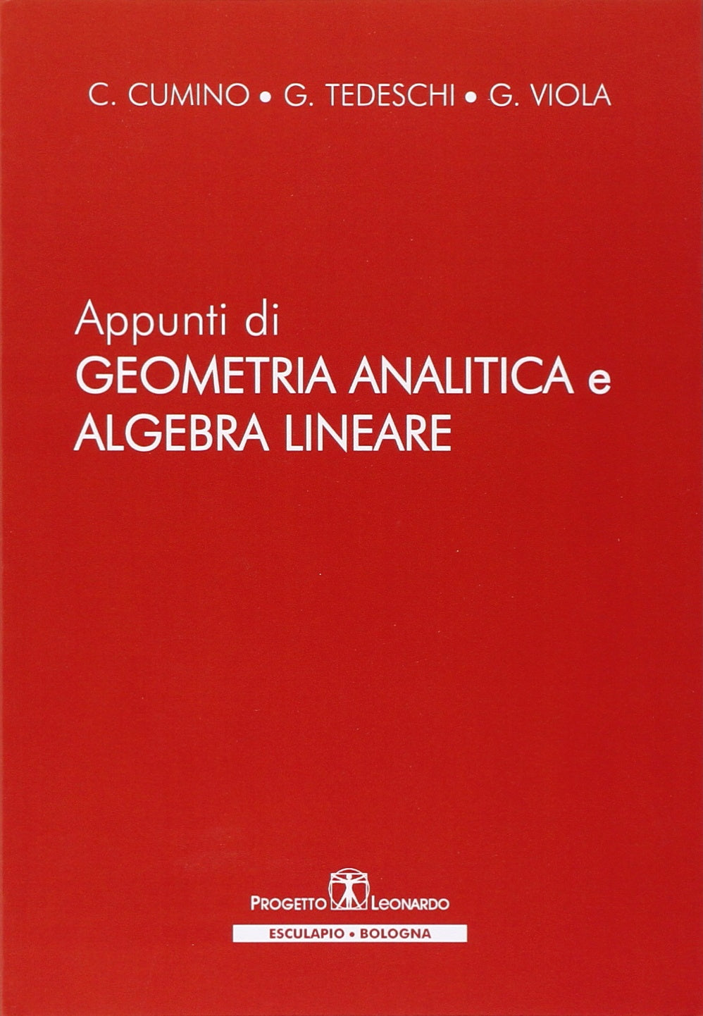 Appunti di geometria analitica e algebra lineare book