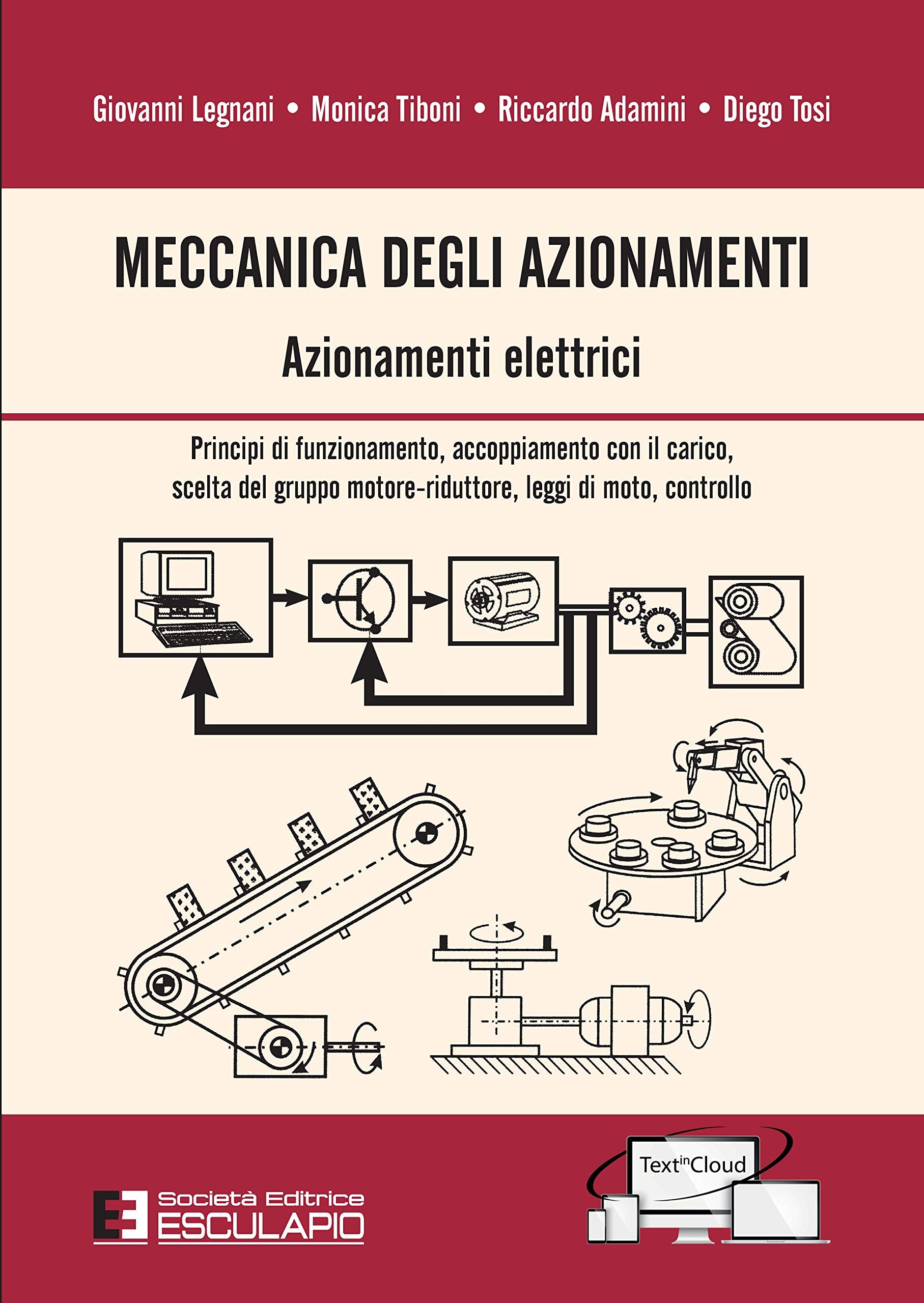 Meccanica degli azionamenti. Azionamenti elettrici. Principio di funzionamento, accoppiamento con il carico, scelta del gruppo motore-riduttore, leggi di moto, controllo Business & Technology