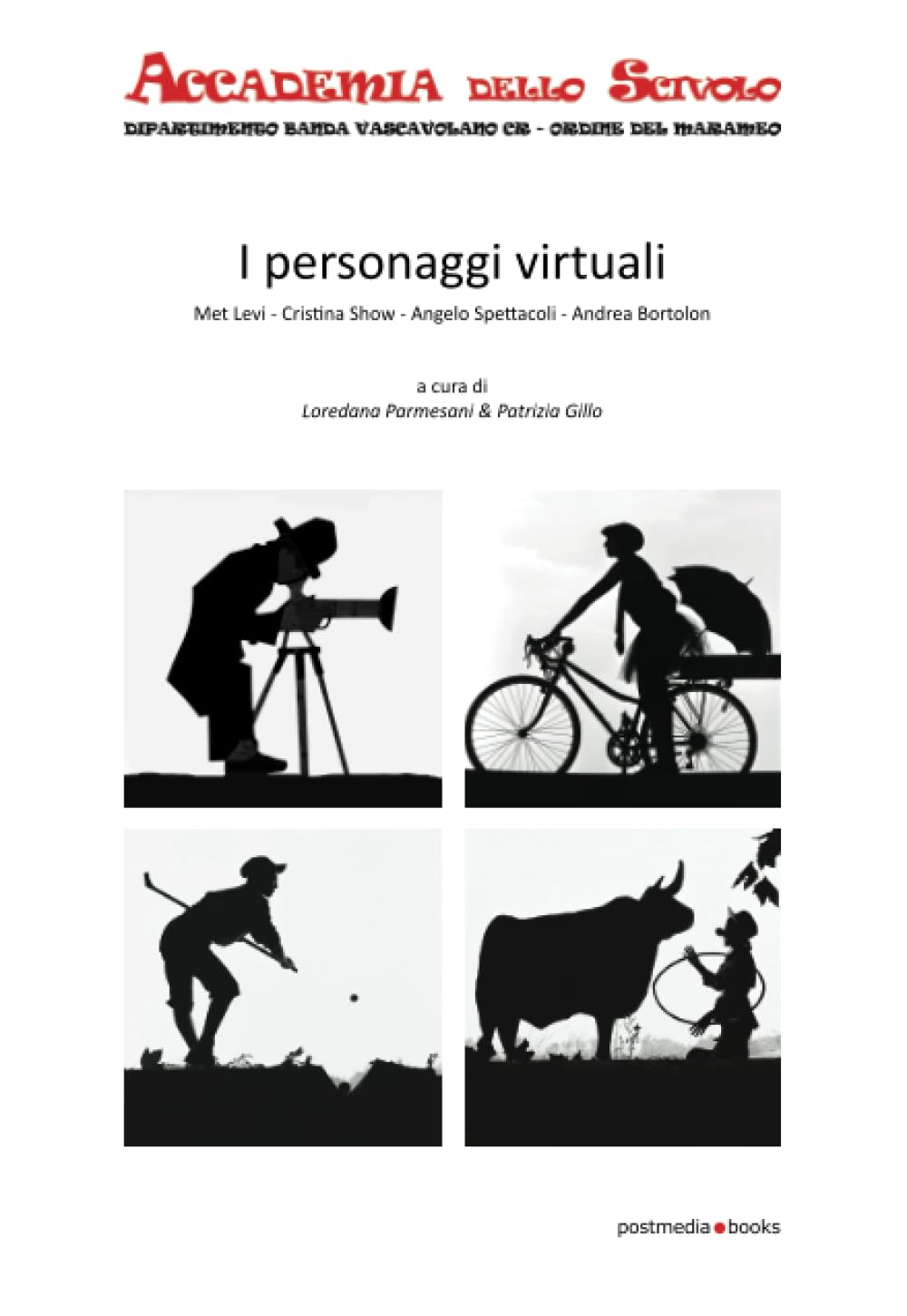 I personaggi virtuali: Met Levi - Cristina Show - Angelo Spettacoli - Andrea Bortolon book
