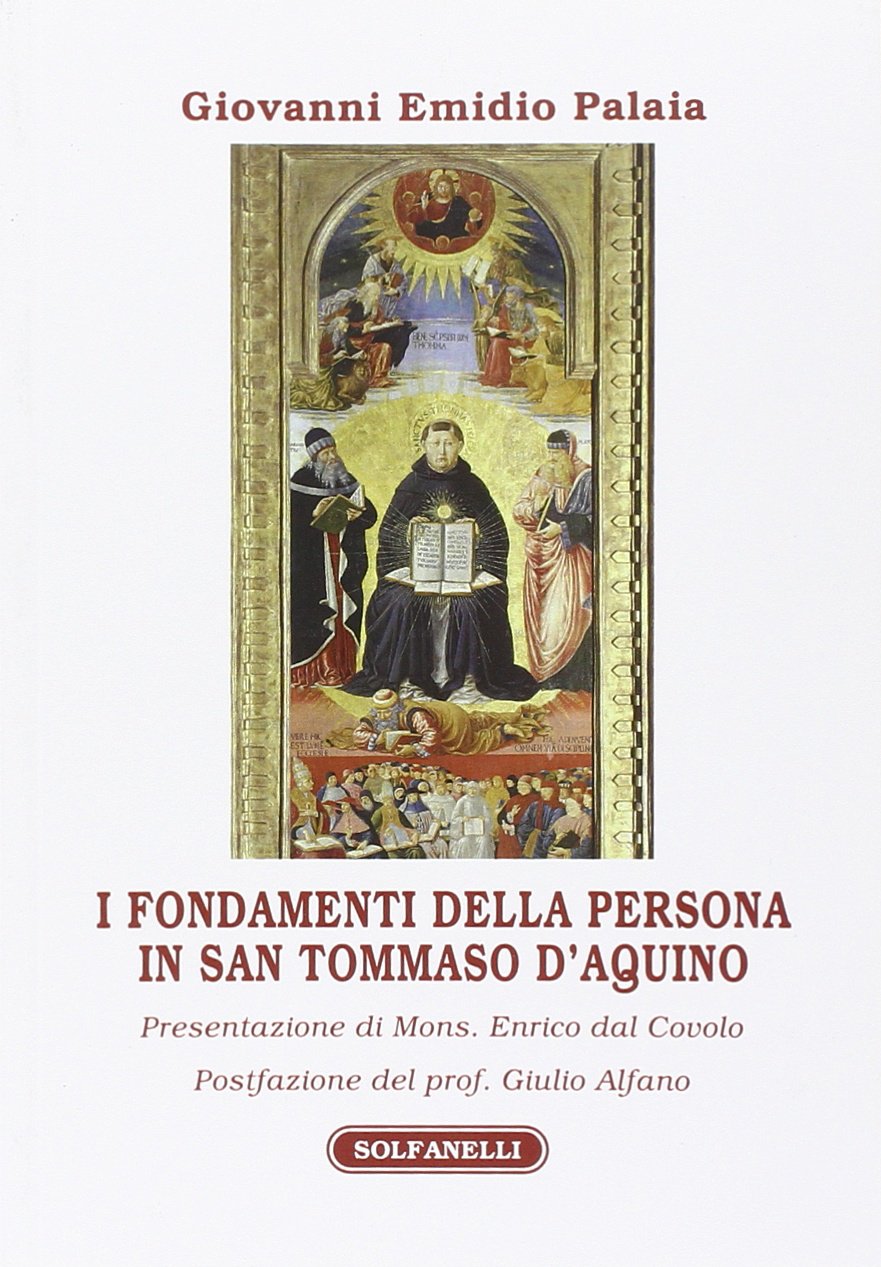 I fondamenti della persona in san Tommaso d'Aquino book