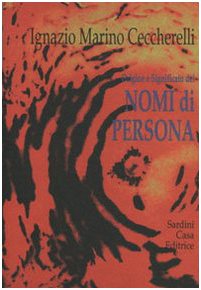 Origine e significato dei nomi di persona book