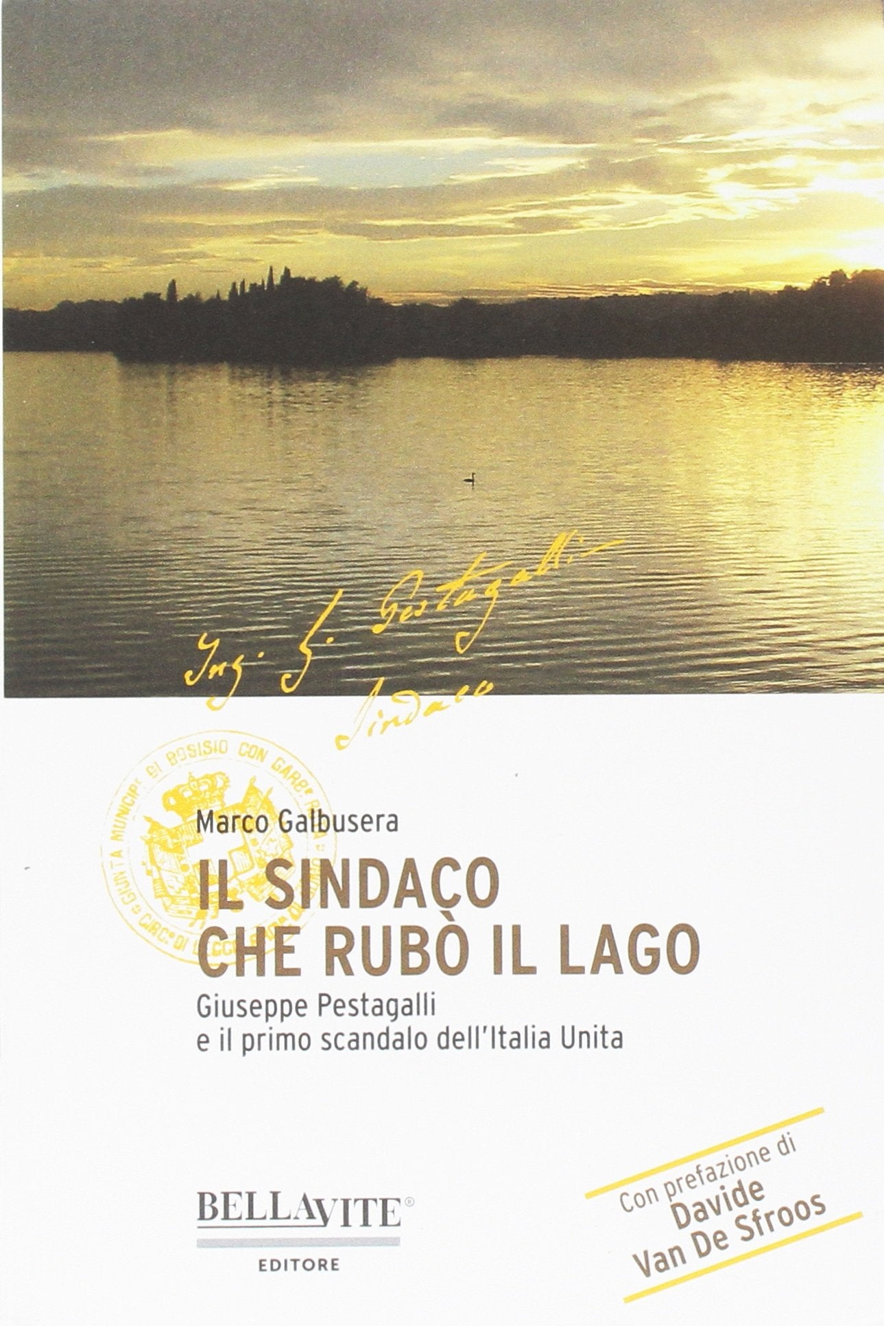 Il sindaco che rubò il lago. Giuseppe Pestagalli e il primo scandalo dell'Italia unità book